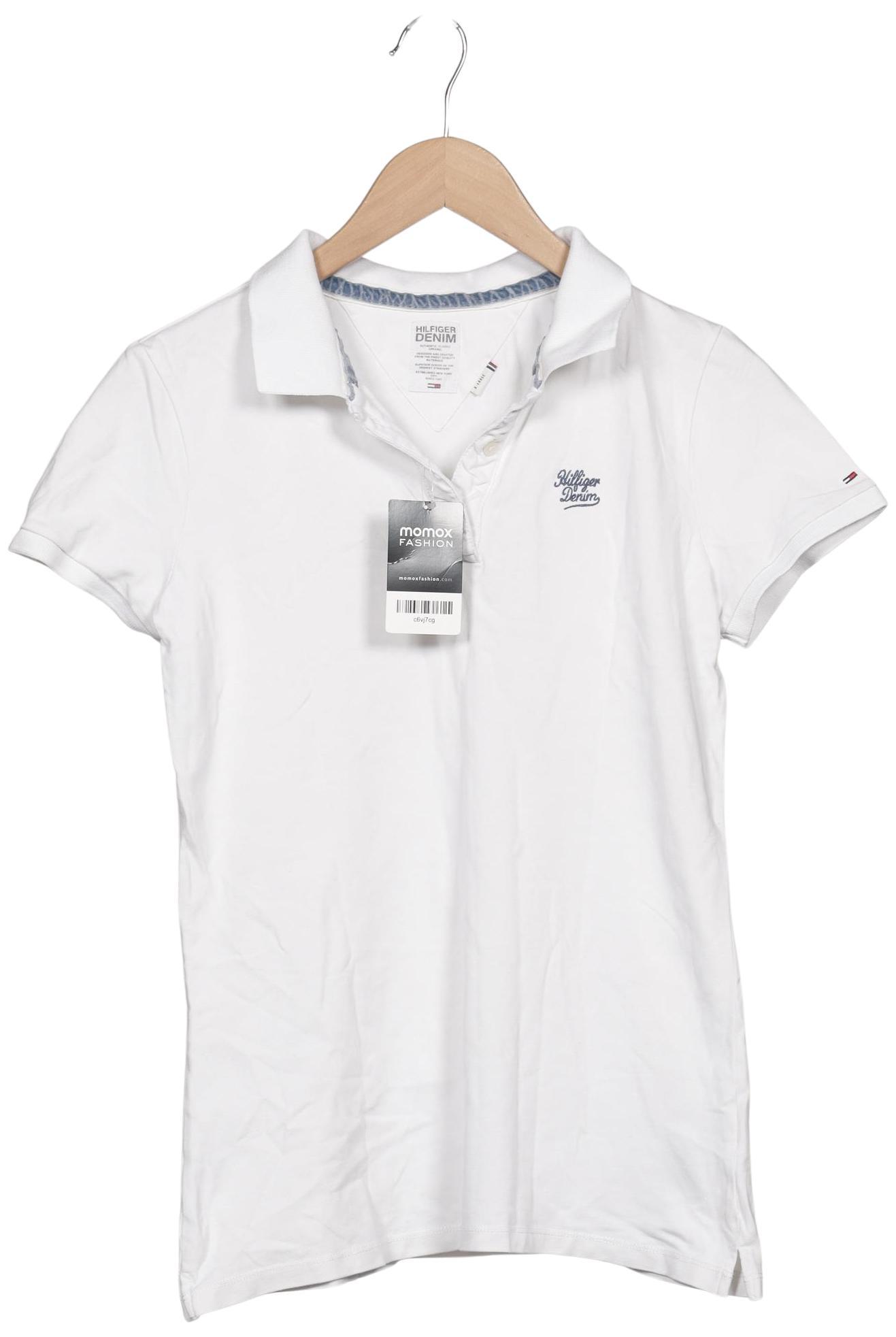 

Hilfiger Denim Damen Poloshirt, weiß, Gr. 44
