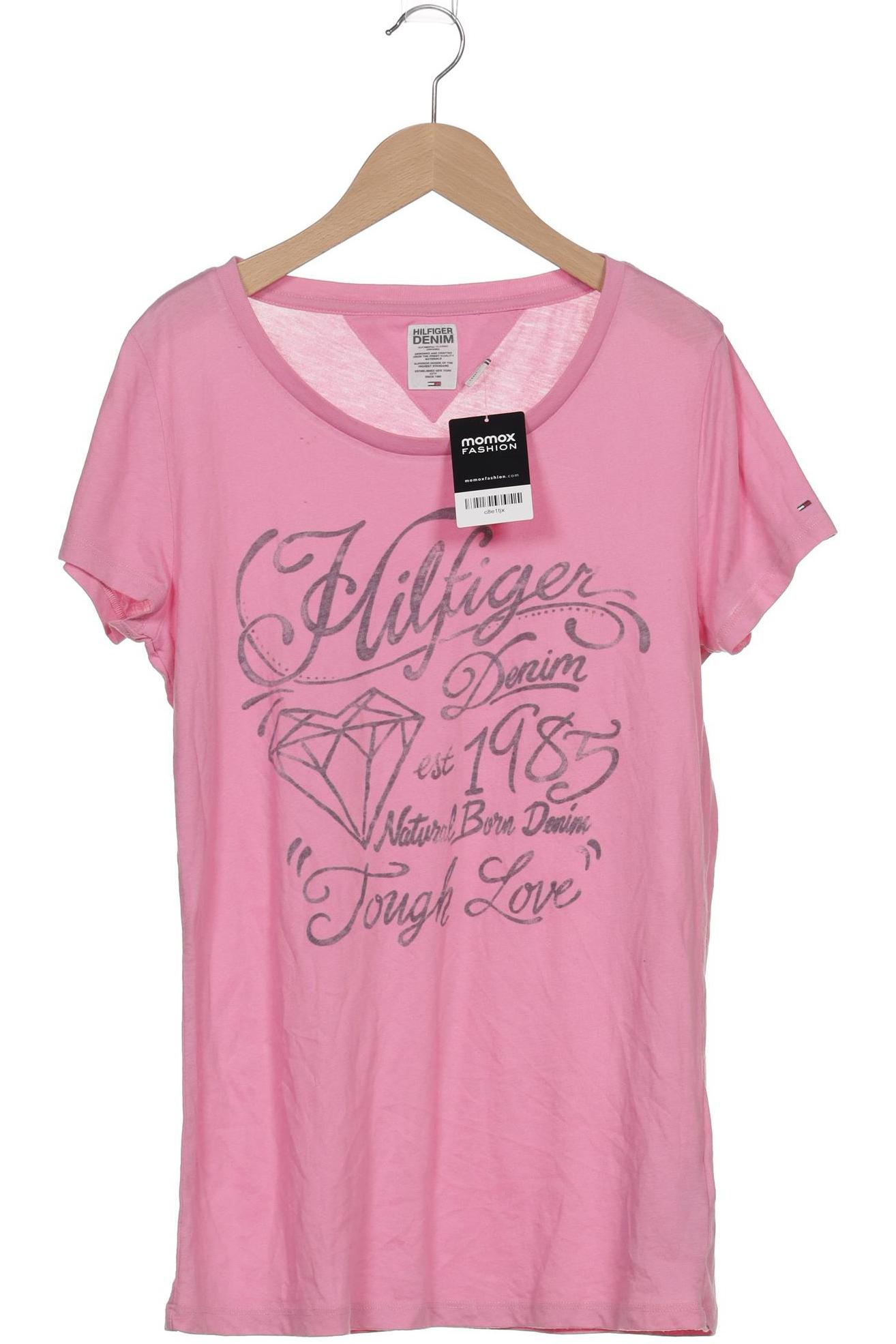 

Hilfiger Denim Damen T-Shirt, pink, Gr. 42