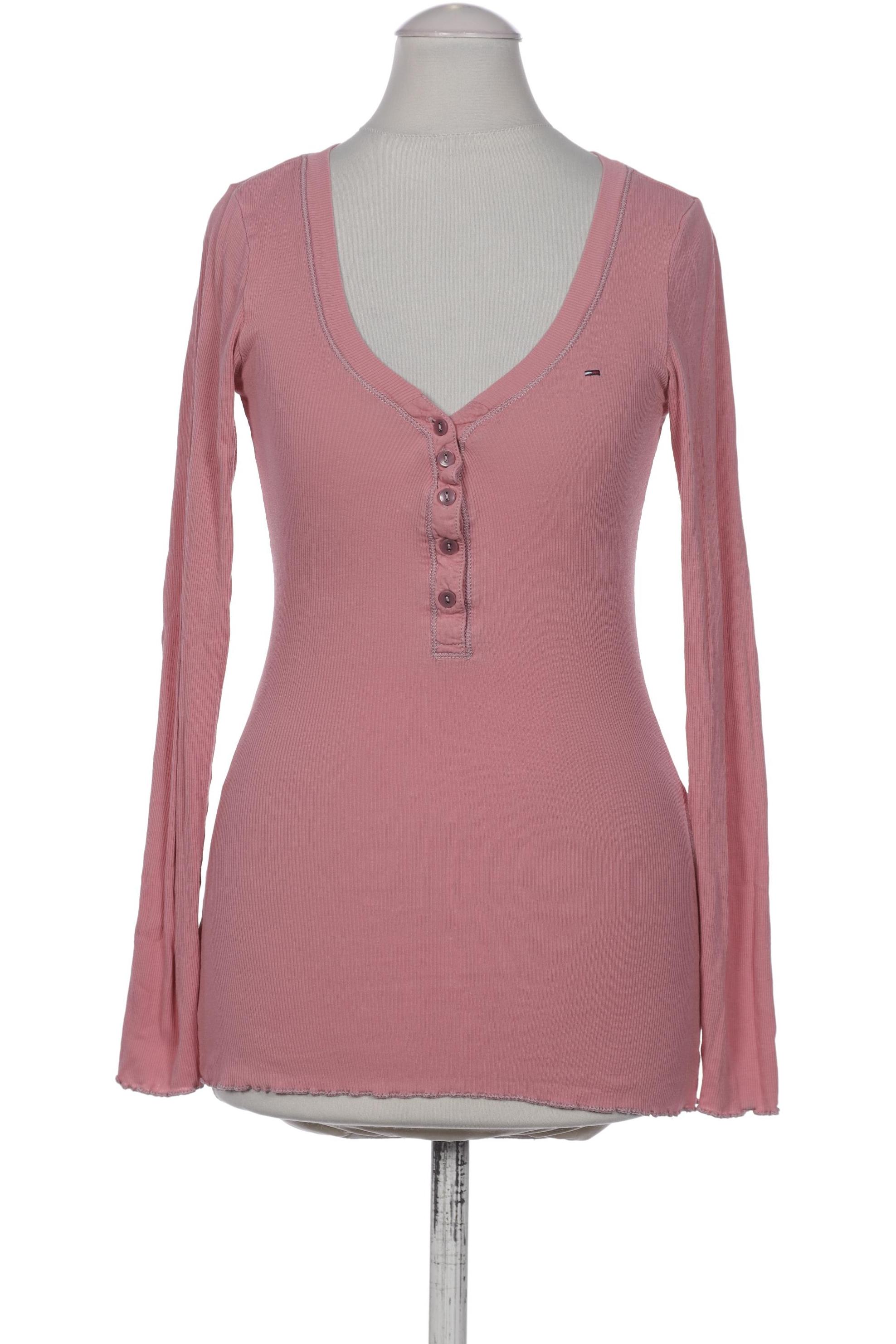 

Hilfiger Denim Damen Langarmshirt, pink, Gr. 36