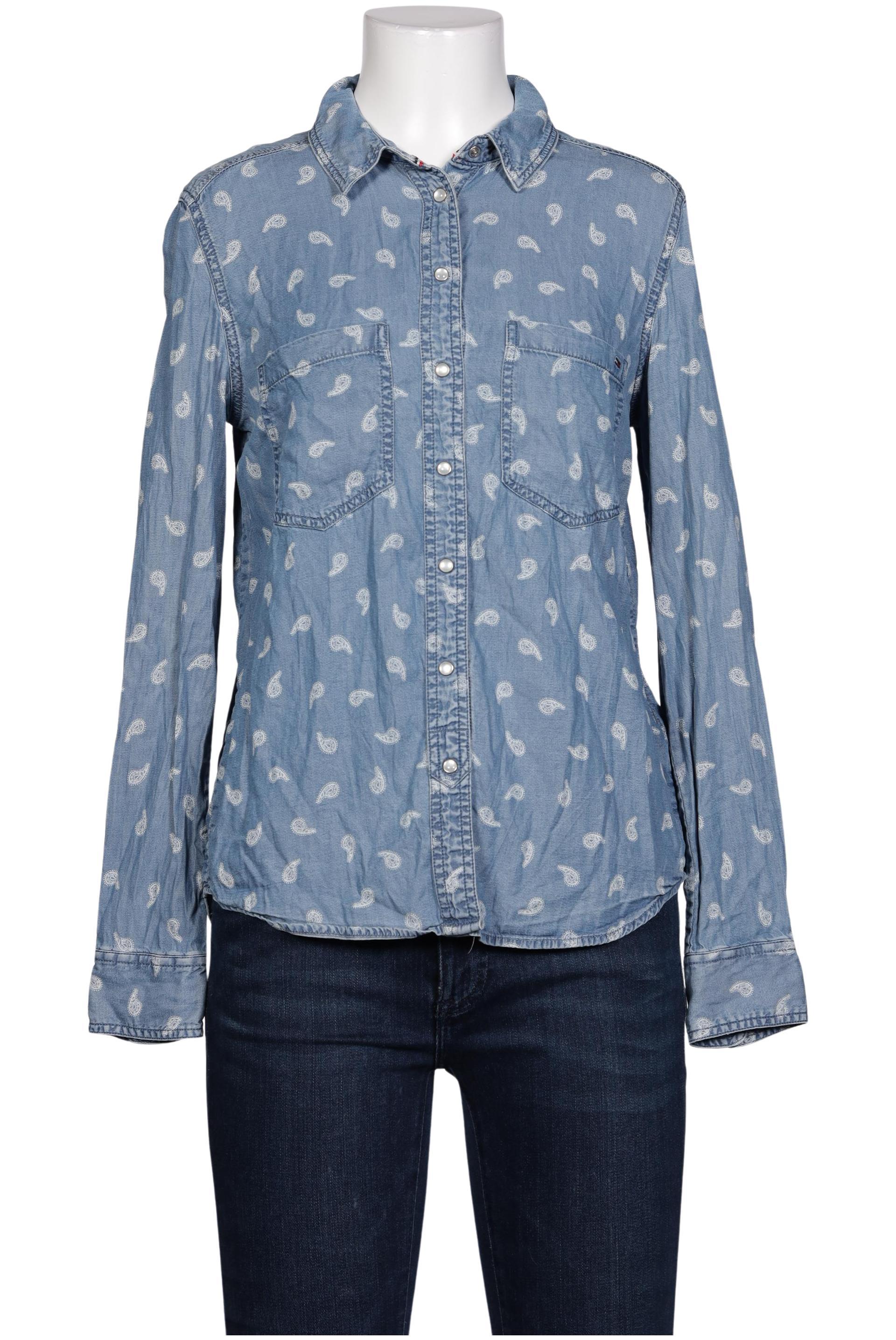 

Hilfiger Denim Damen Bluse, hellblau, Gr. 38