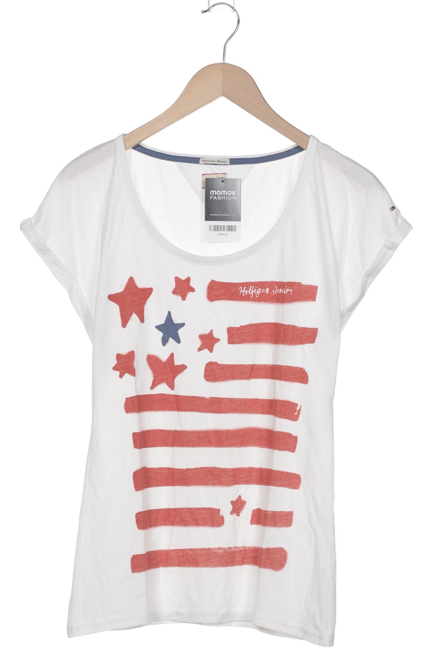 

Hilfiger Denim Damen T-Shirt, weiß, Gr. 36