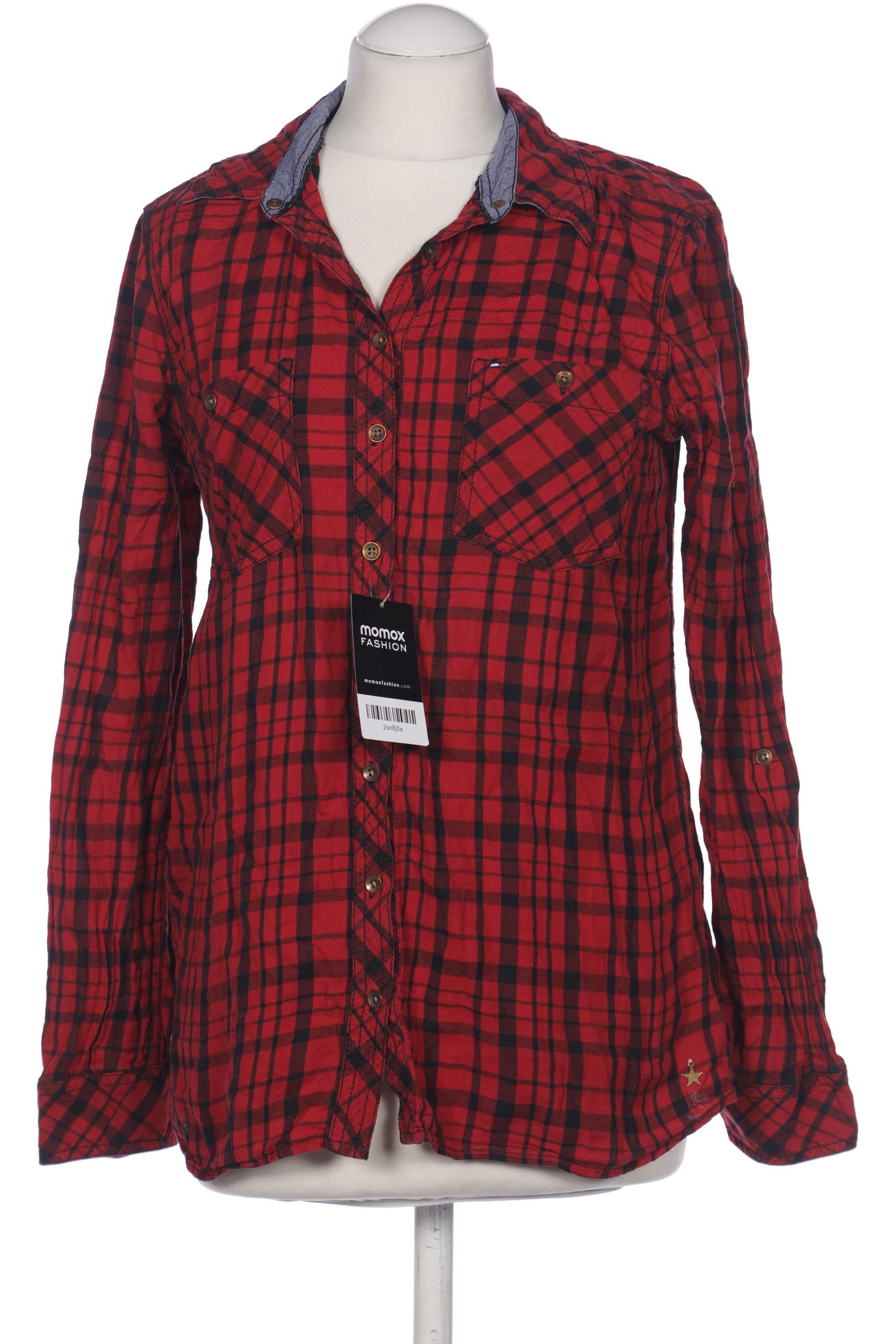 

Hilfiger Denim Damen Bluse, rot, Gr. 38