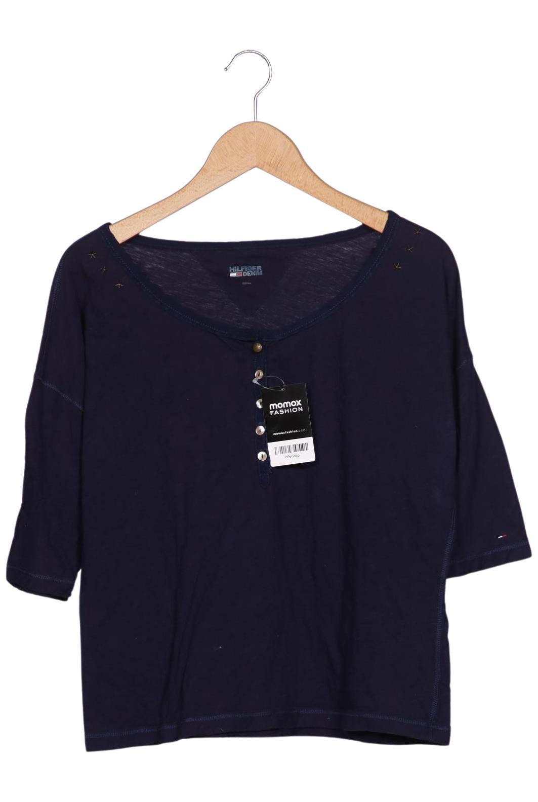 

Hilfiger Denim Damen Langarmshirt, marineblau, Gr. 36