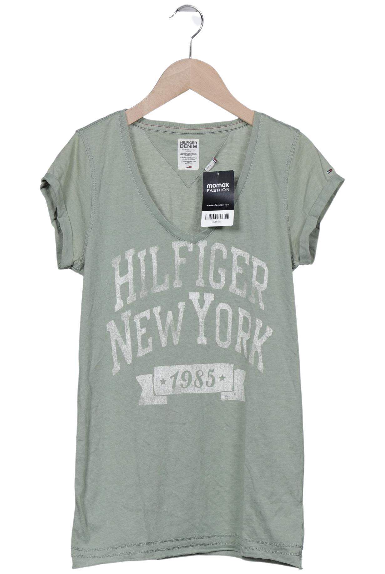 

Hilfiger Denim Damen T-Shirt, grün, Gr. 36