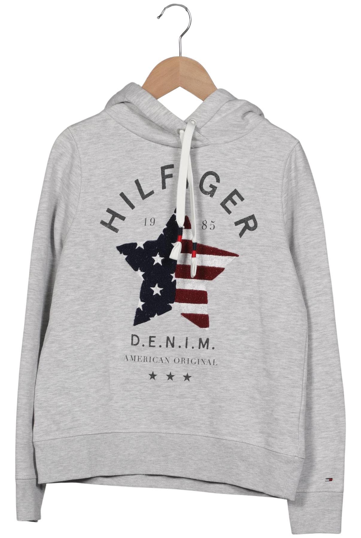 

Hilfiger Denim Damen Kapuzenpullover, grau, Gr. 36