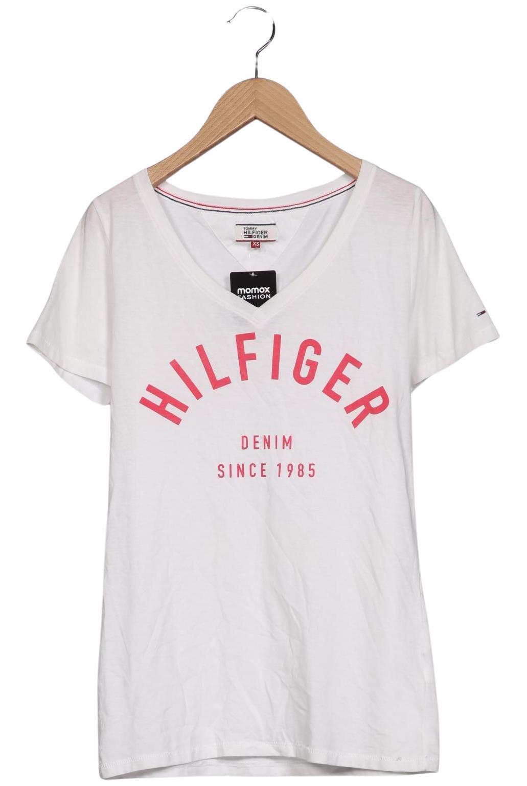 

Hilfiger Denim Damen T-Shirt, weiß, Gr. 34