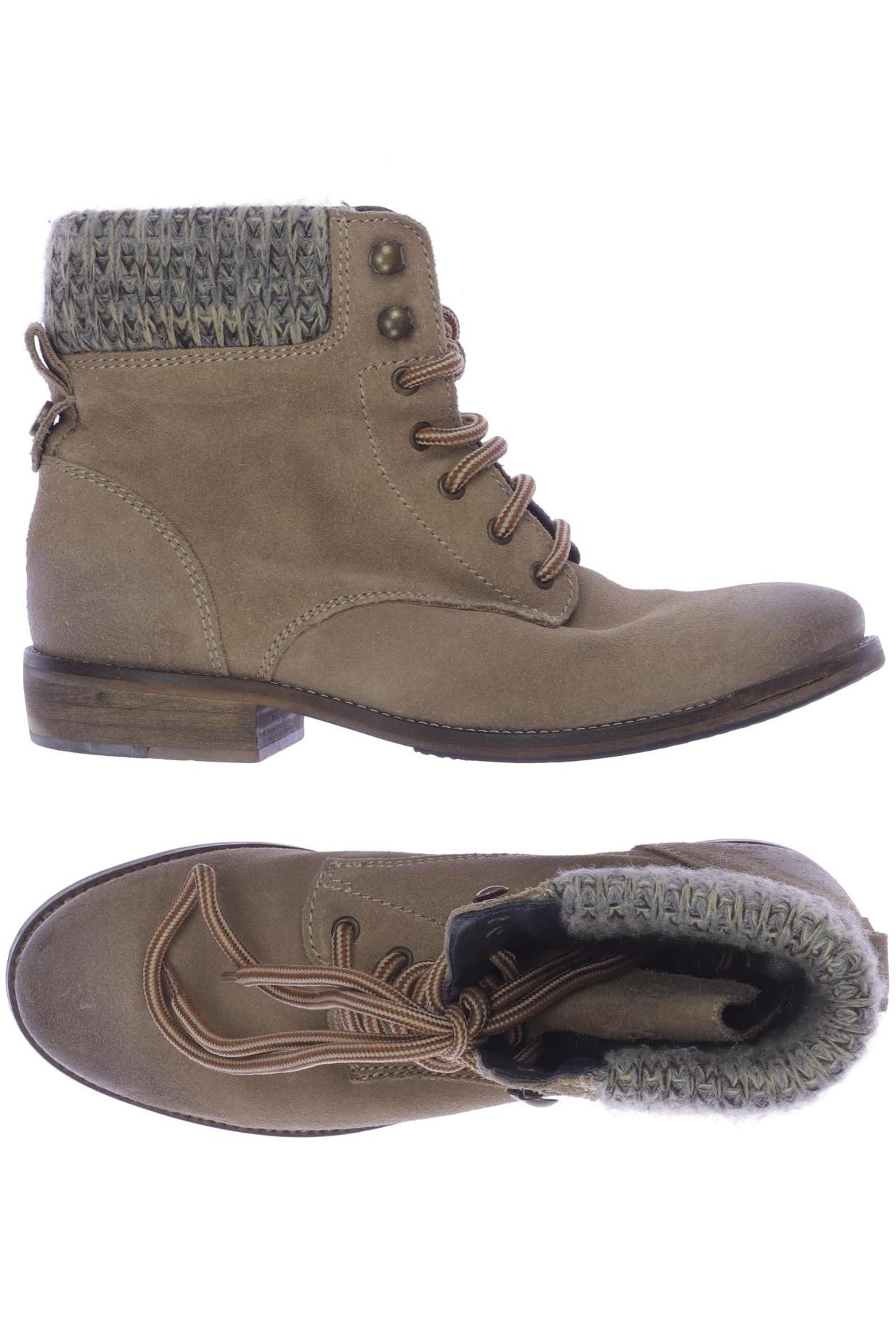 

Hilfiger Denim Damen Stiefelette, beige, Gr. 36