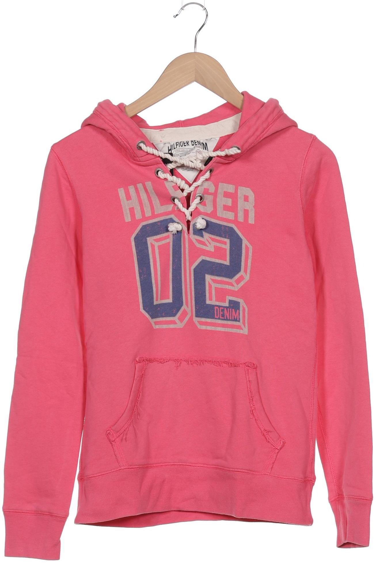

Hilfiger Denim Damen Kapuzenpullover, pink, Gr. 36