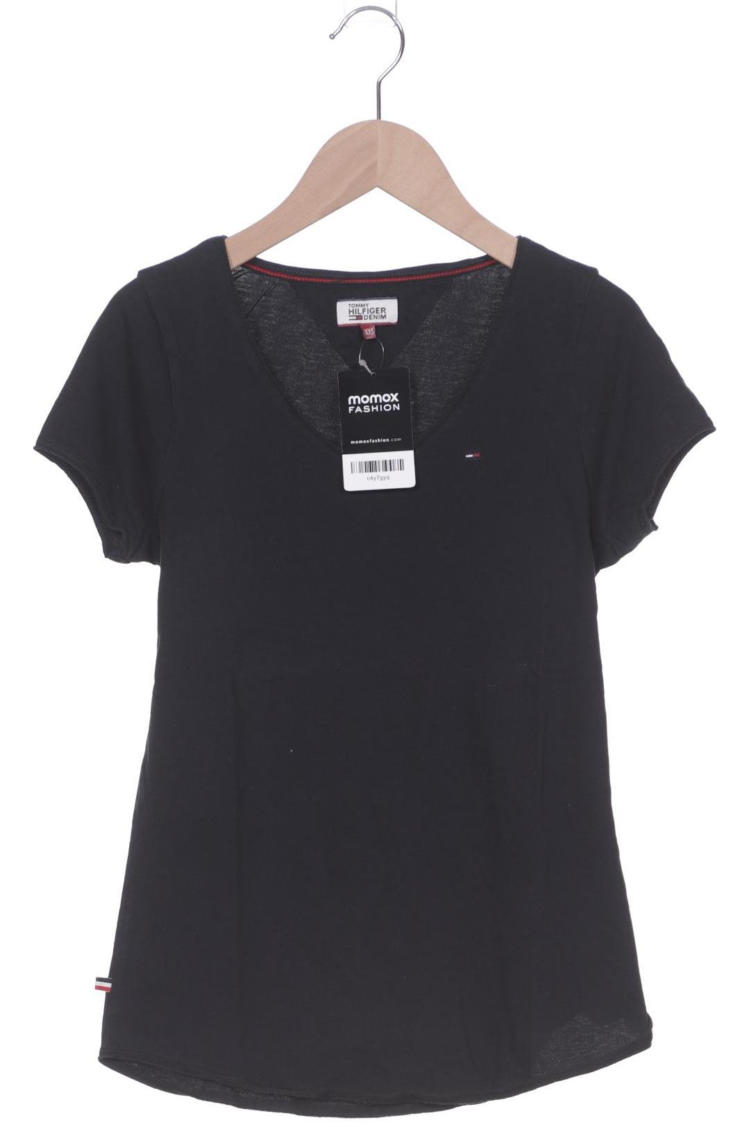 

Hilfiger Denim Damen T-Shirt, schwarz, Gr. 32