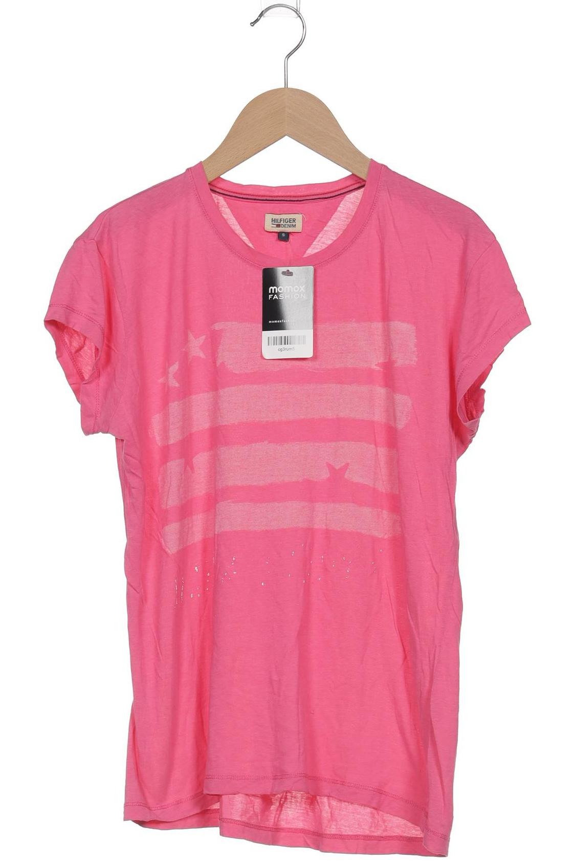 

Hilfiger Denim Damen T-Shirt, pink, Gr. 36