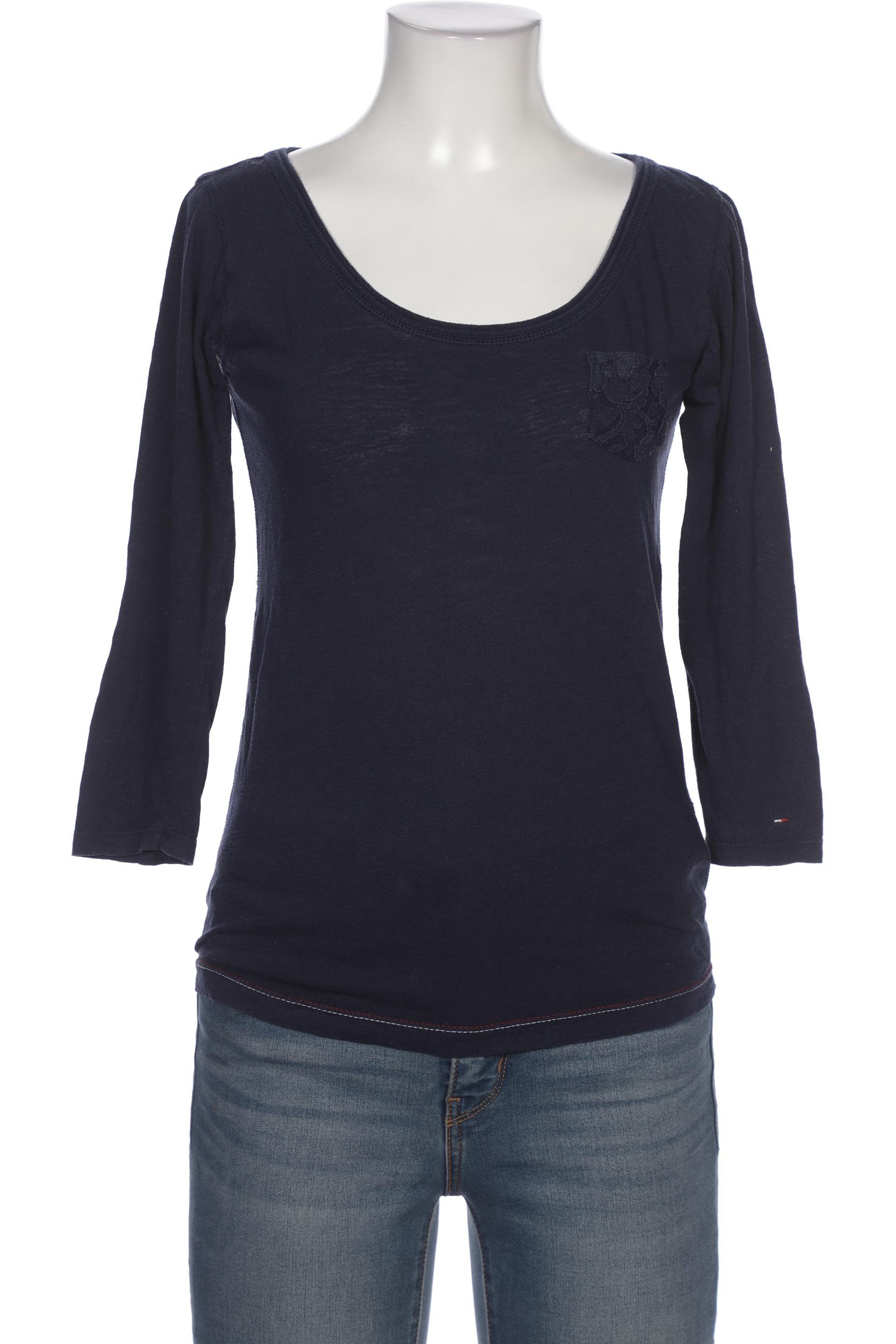 

Hilfiger Denim Damen Langarmshirt, marineblau, Gr. 34