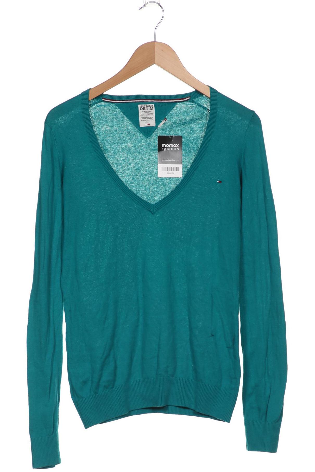 

Hilfiger Denim Damen Pullover, türkis, Gr. 44
