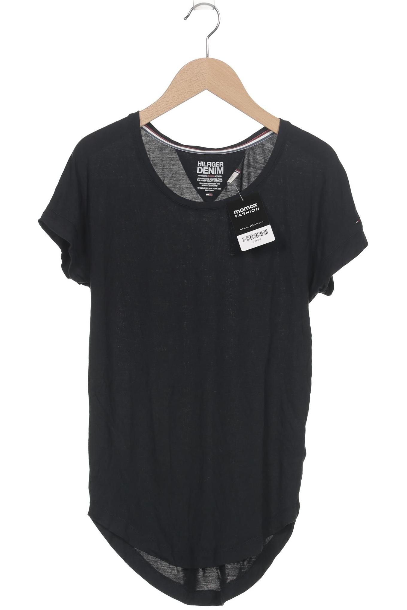 

Hilfiger Denim Damen T-Shirt, schwarz, Gr. 36