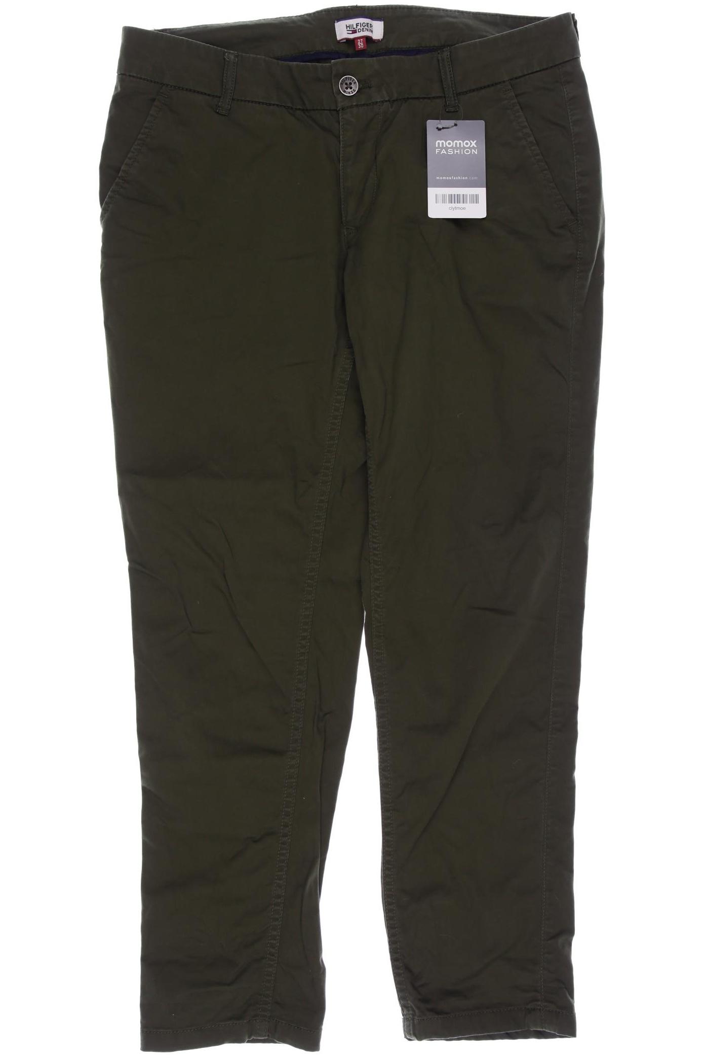 

HILFIGER DENIM Damen Stoffhose, grün