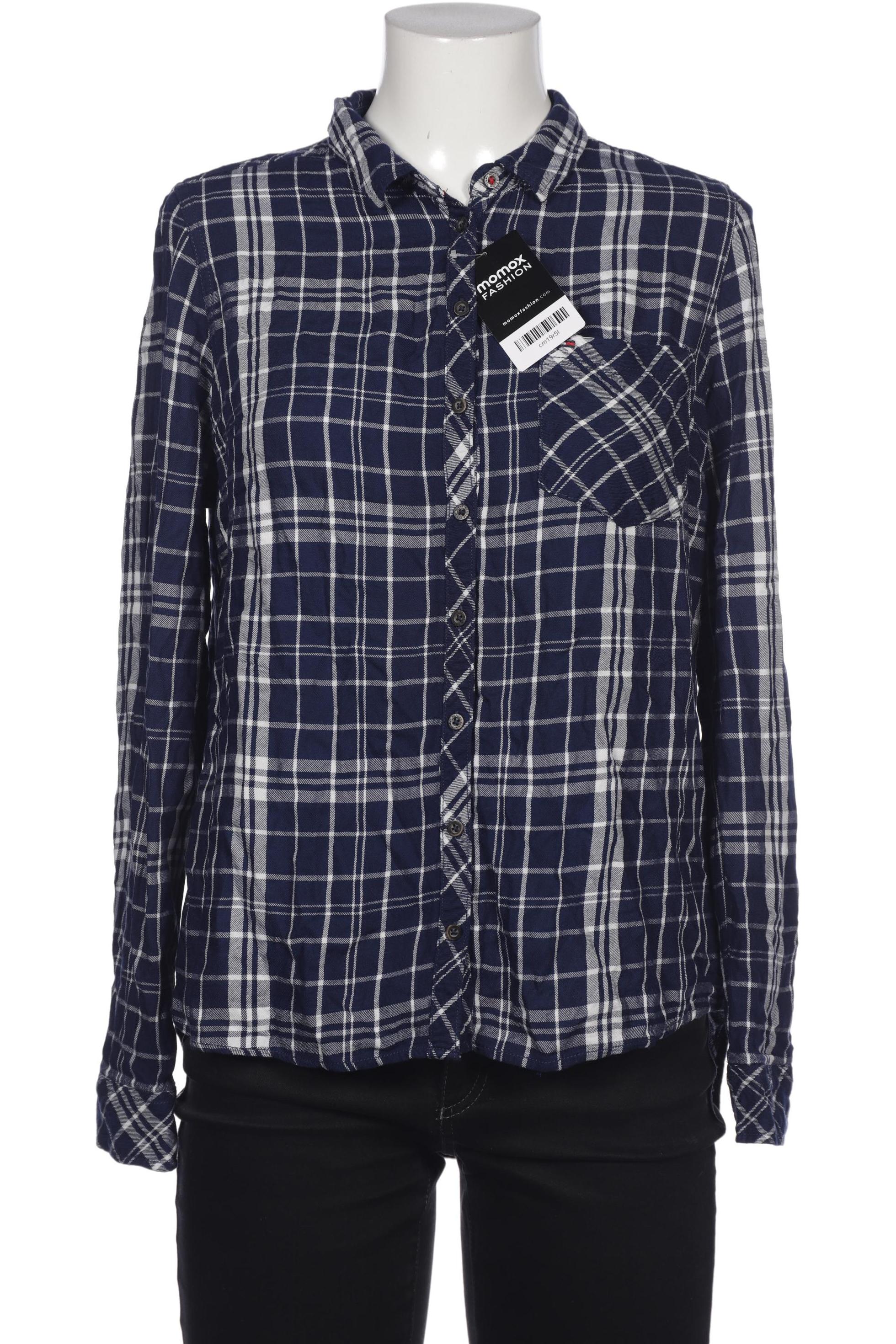 

HILFIGER DENIM Damen Bluse, marineblau