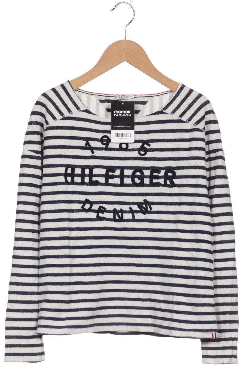 

Hilfiger Denim Damen Langarmshirt, marineblau, Gr. 34