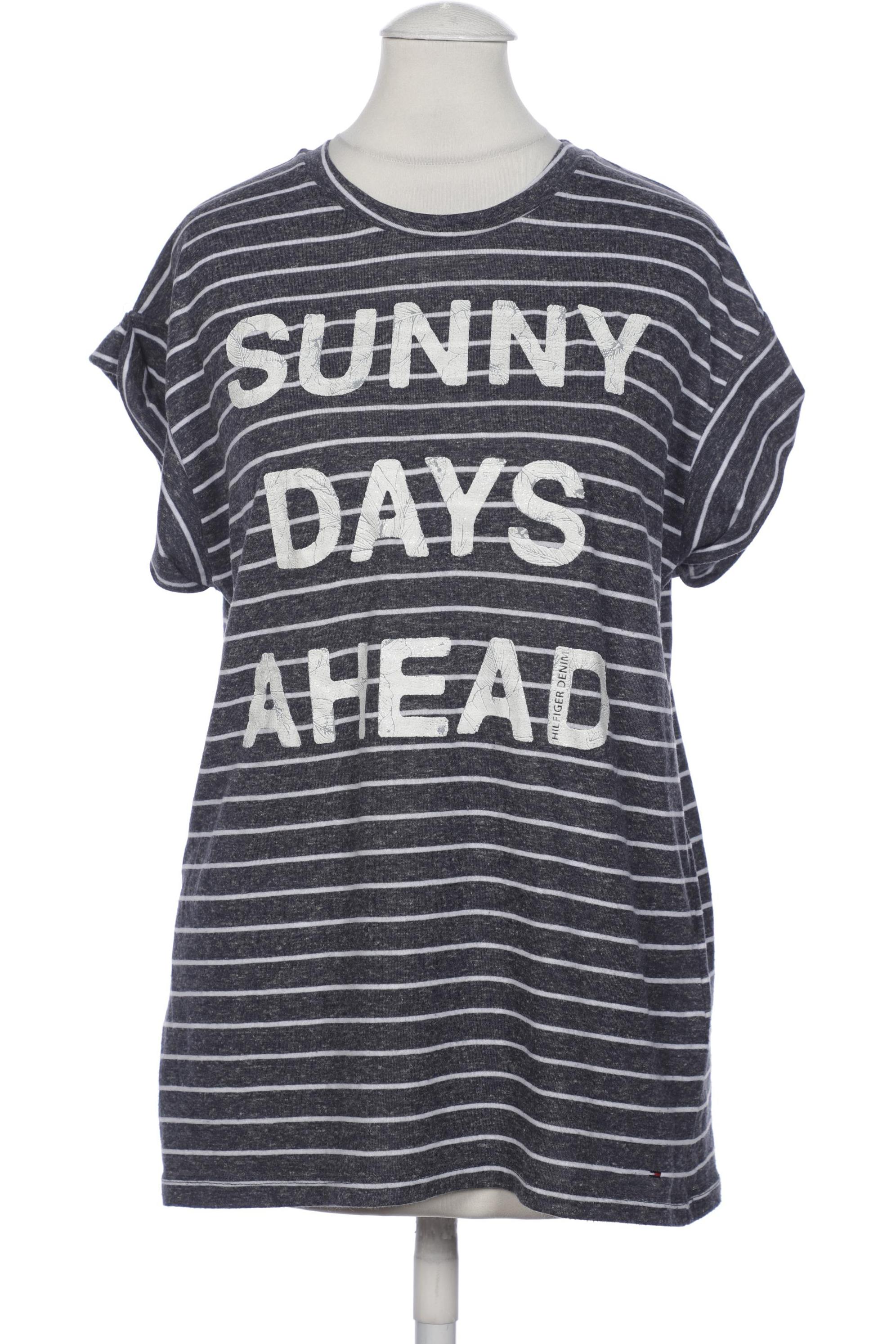 

Hilfiger Denim Damen T-Shirt, grau, Gr. 34
