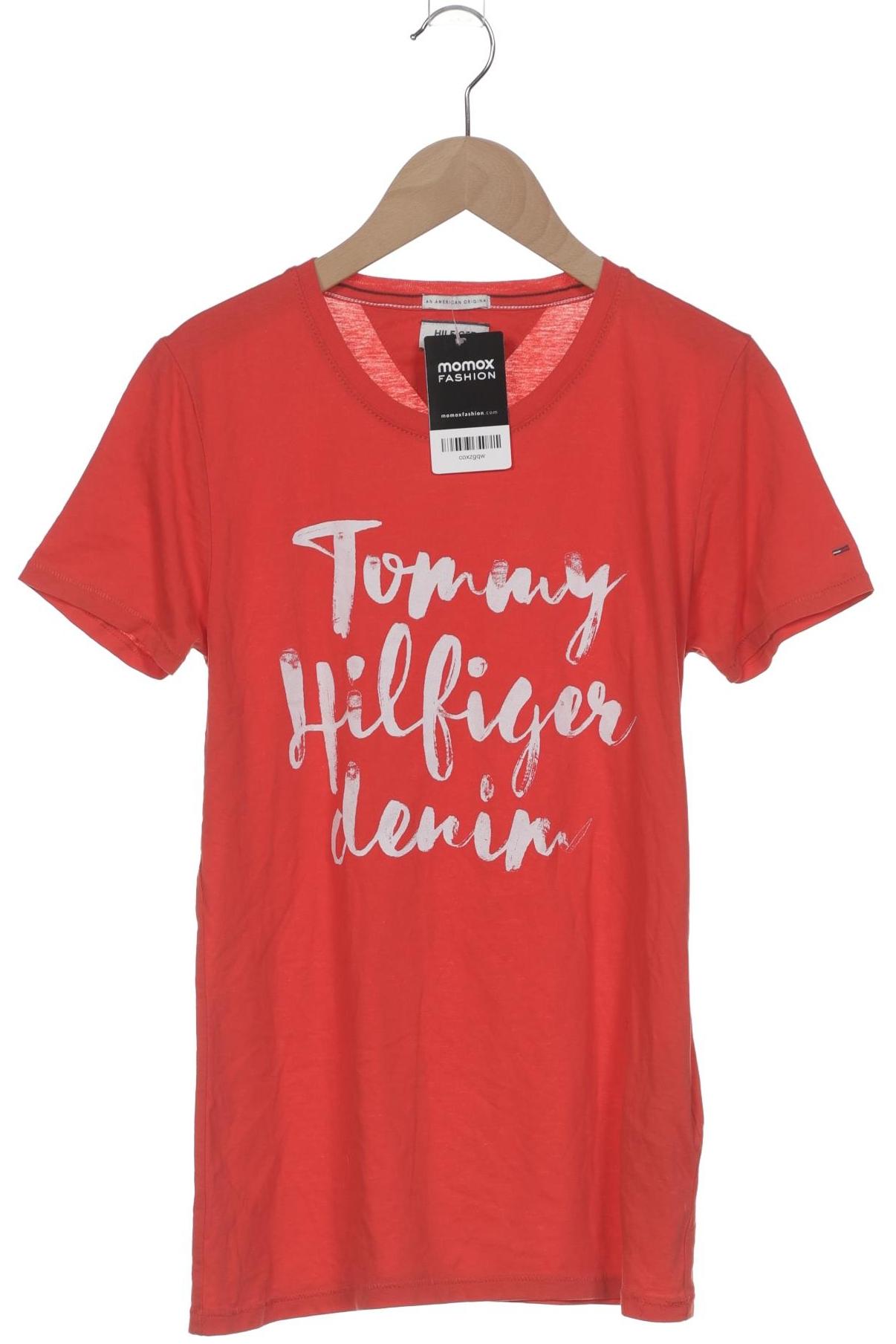 

Hilfiger Denim Damen T-Shirt, rot, Gr. 34