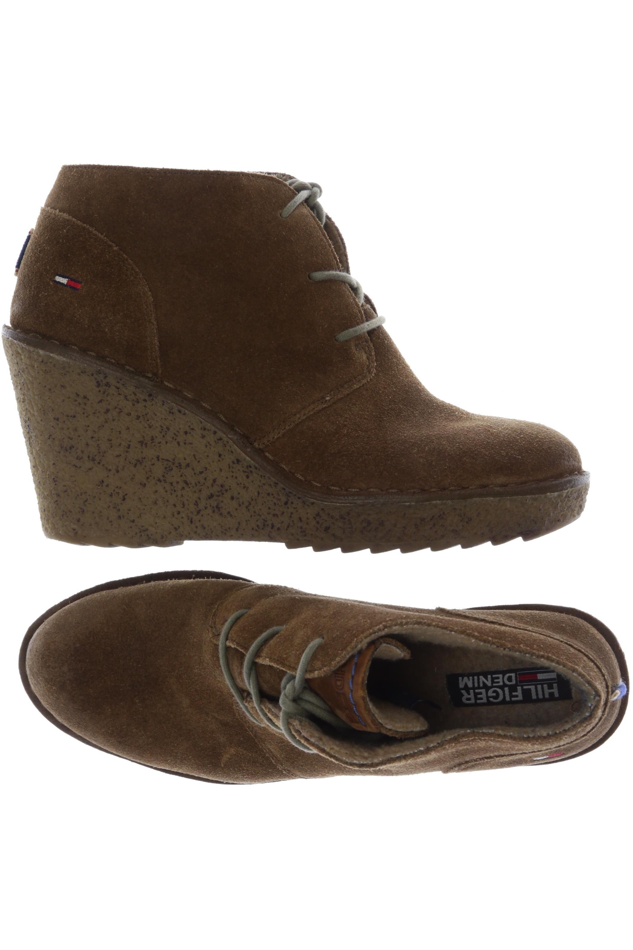 

Hilfiger Denim Damen Stiefelette, beige, Gr. 40