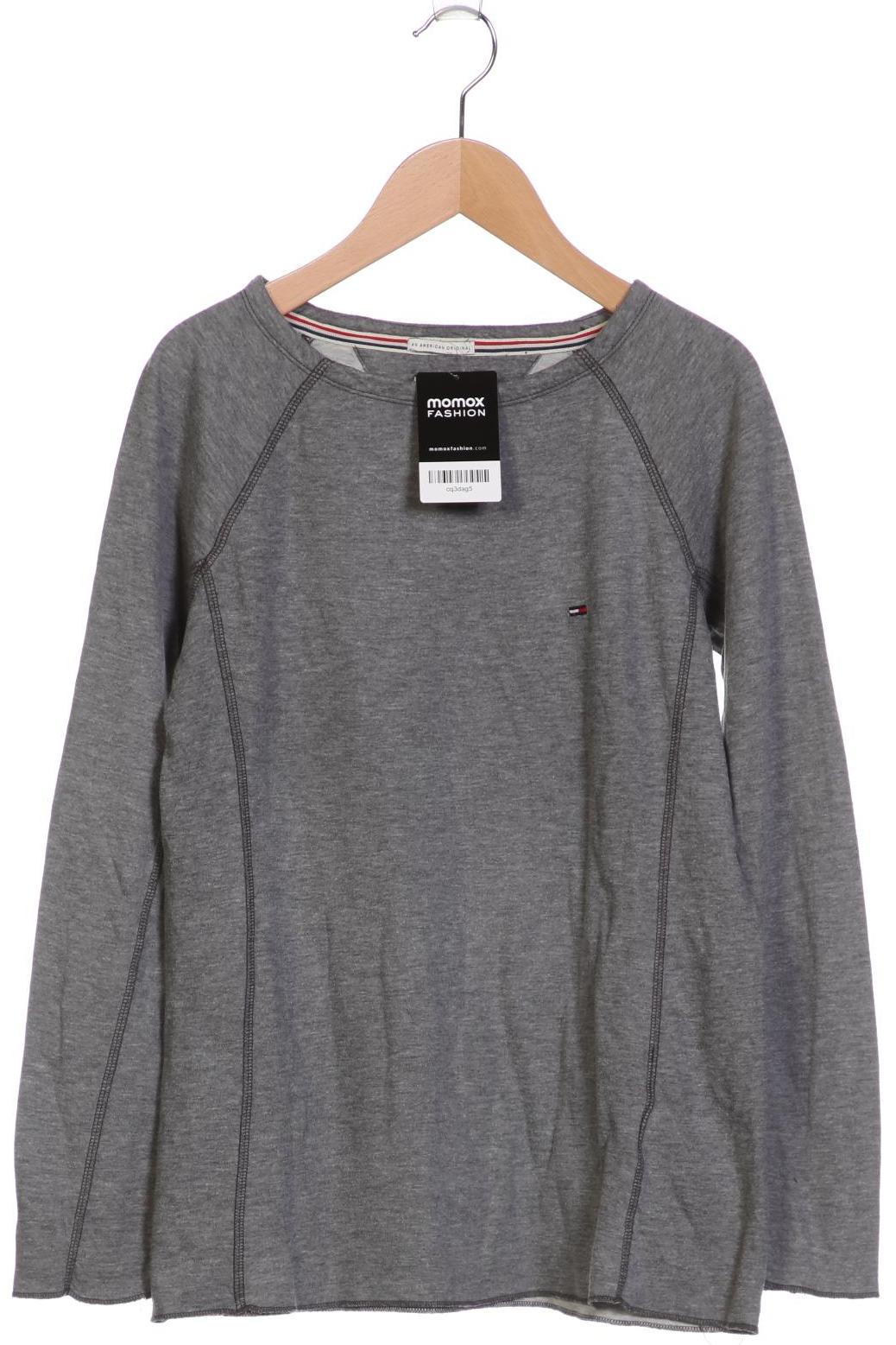 

Hilfiger Denim Damen Langarmshirt, grau, Gr. 34