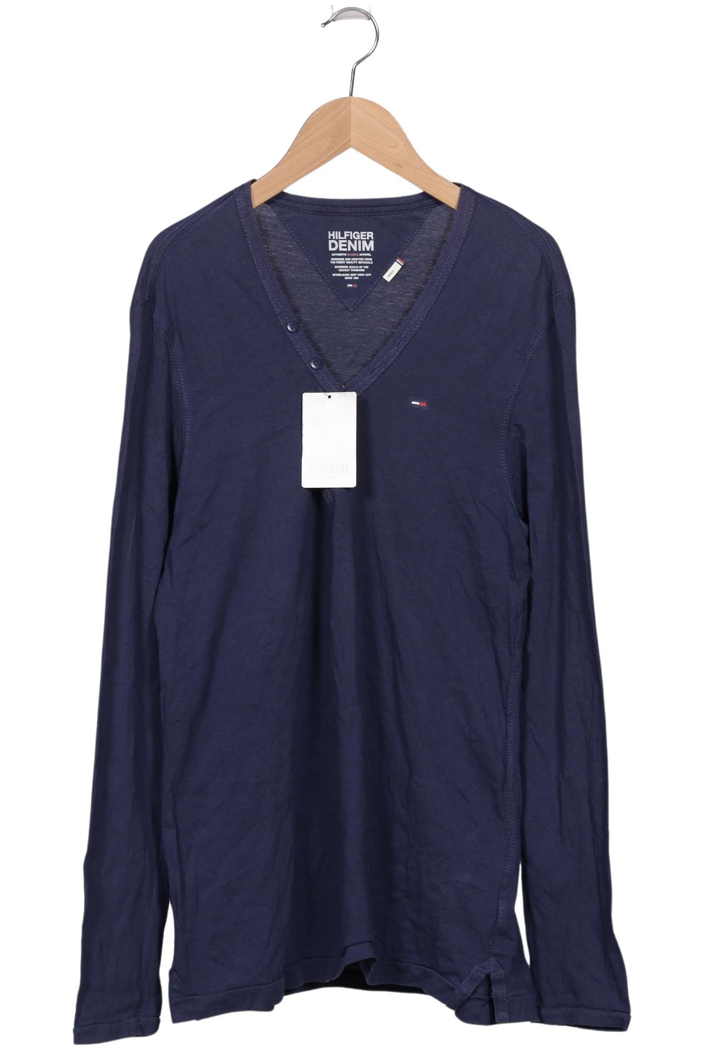 

Hilfiger Denim Damen Langarmshirt, marineblau, Gr. 42