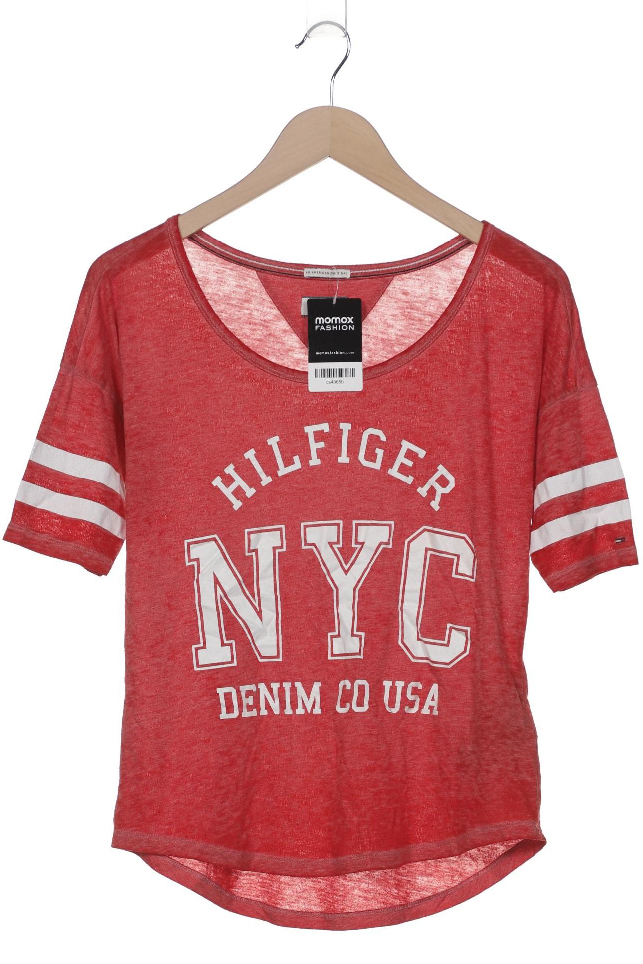 

Hilfiger Denim Damen T-Shirt, rot, Gr. 34
