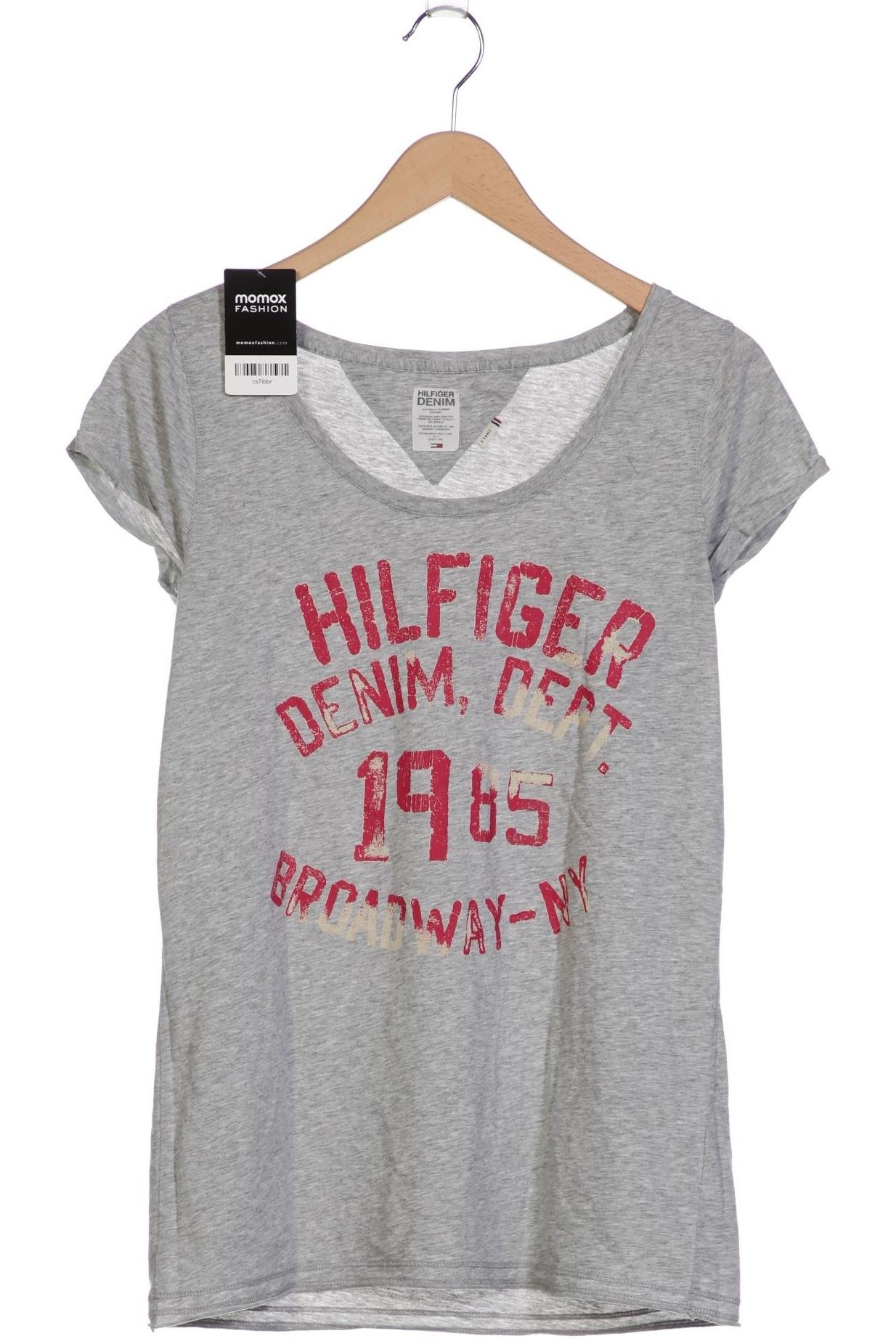 

Hilfiger Denim Damen T-Shirt, grau, Gr. 44