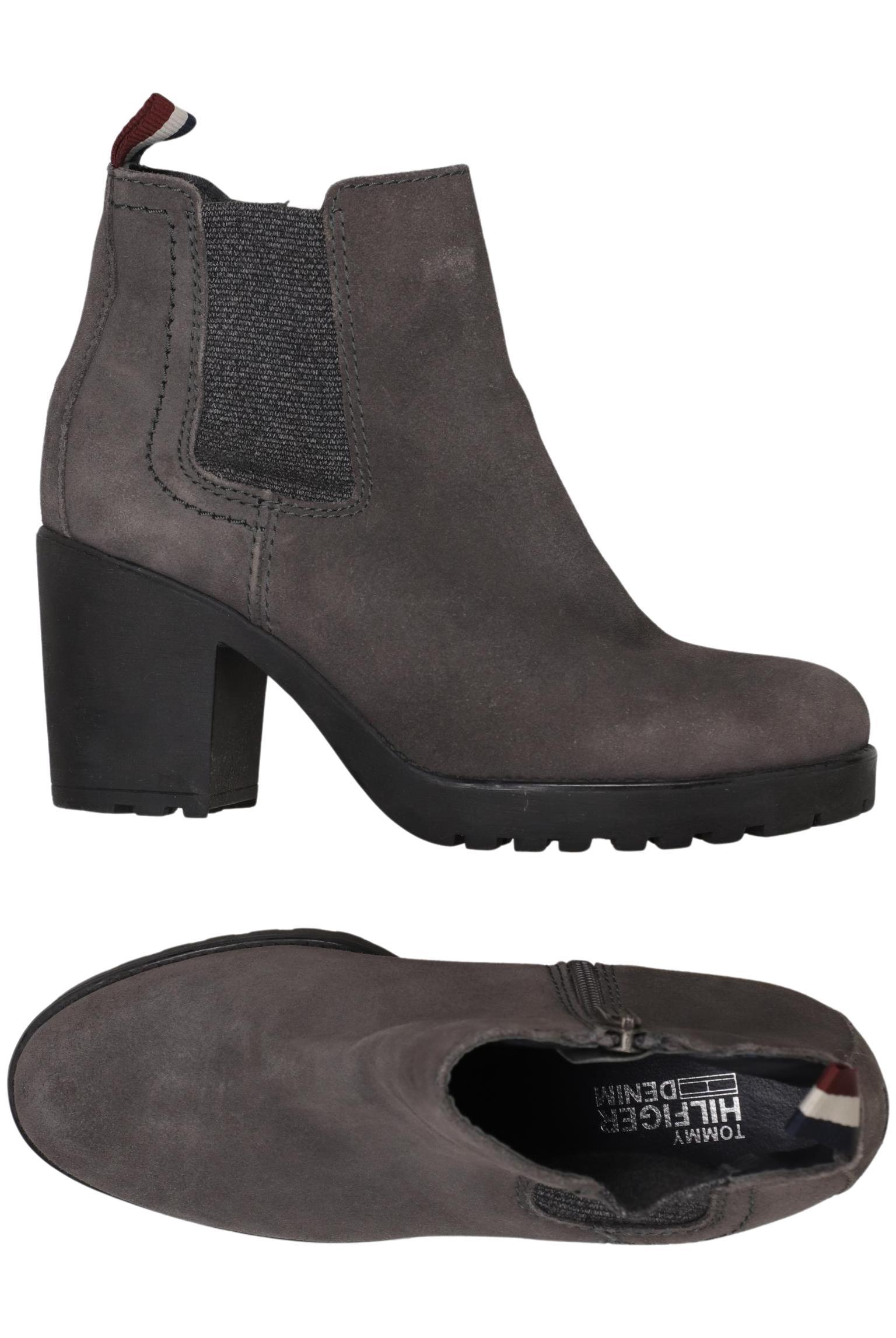 

Hilfiger Denim Damen Stiefelette, grau, Gr. 38