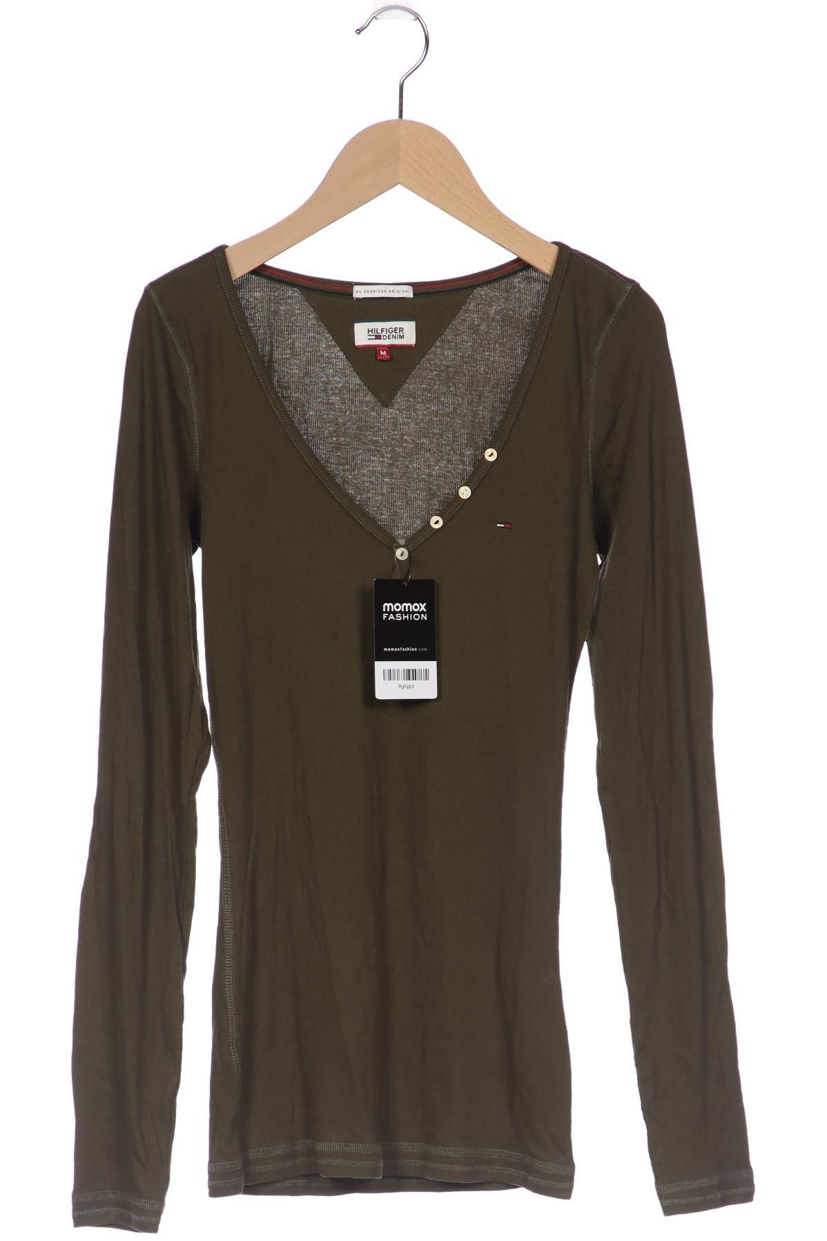 

HILFIGER DENIM Damen Langarmshirt, grün