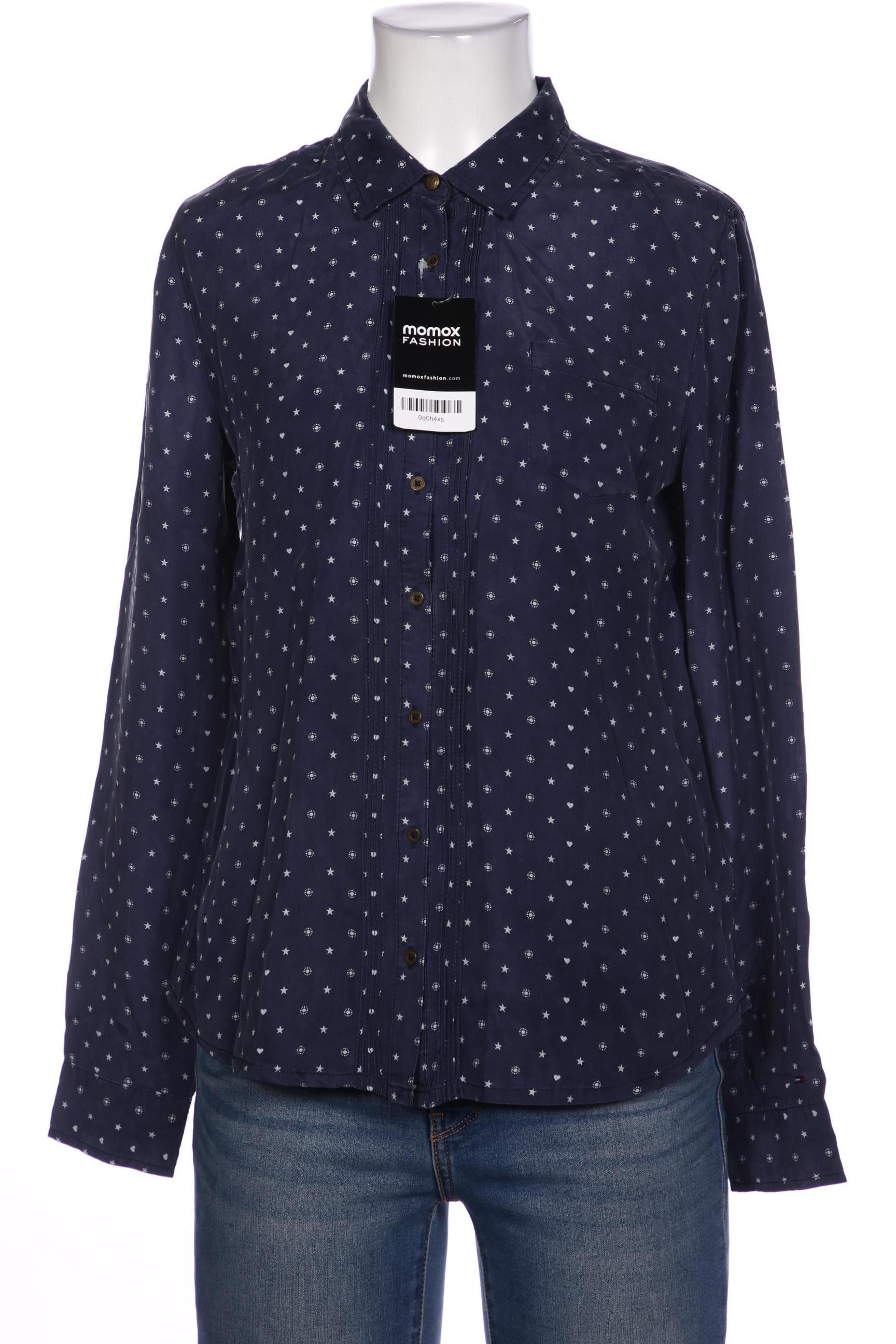 

Hilfiger Denim Damen Bluse, blau, Gr. 36
