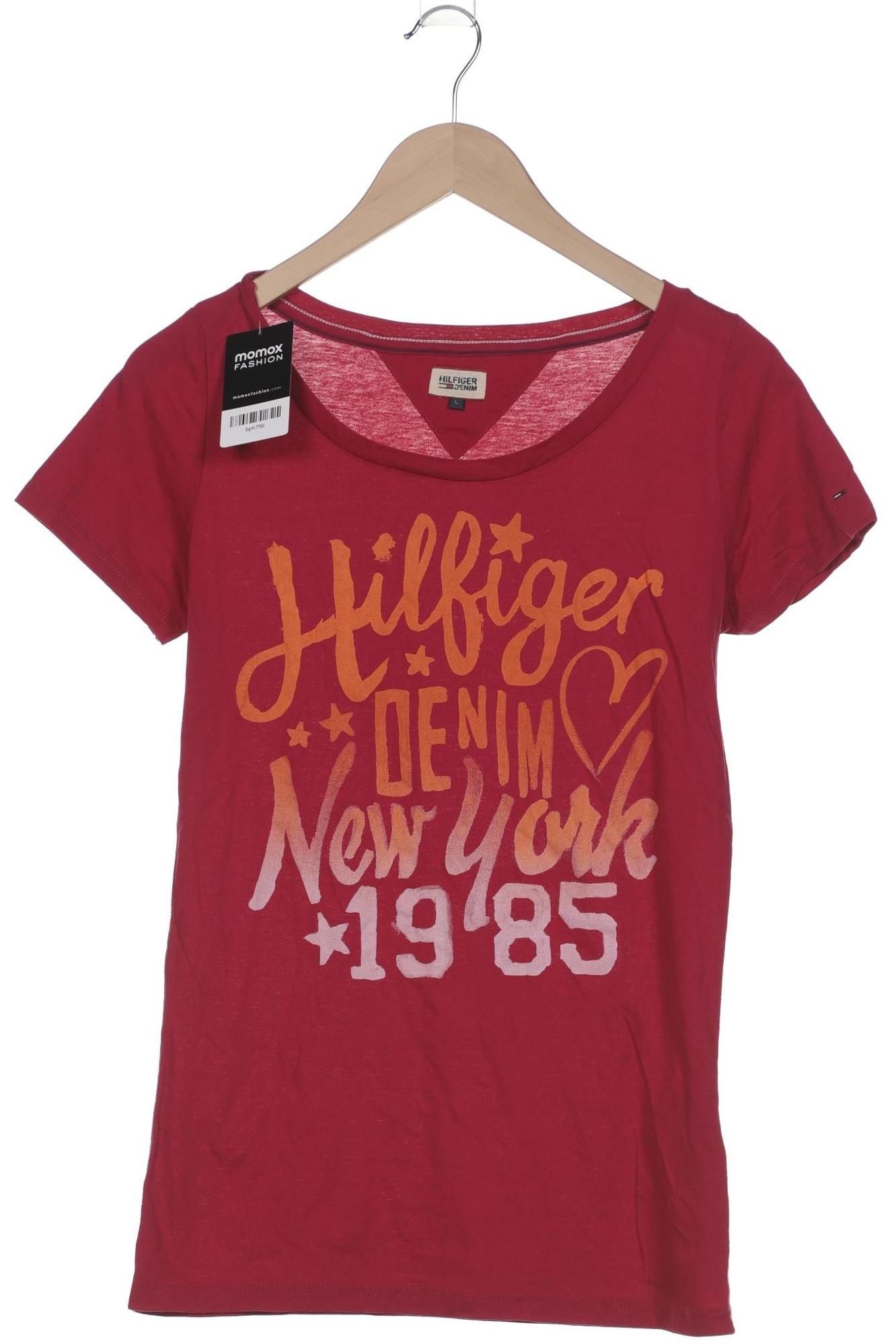 

Hilfiger Denim Damen T-Shirt, pink, Gr. 42