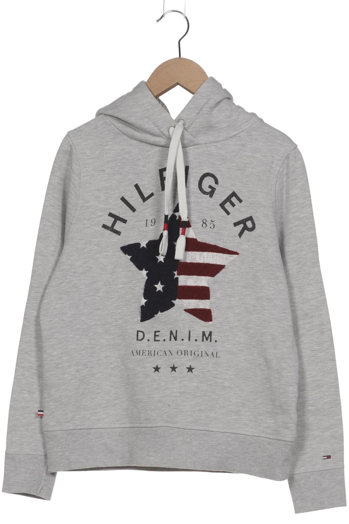 

Hilfiger Denim Damen Kapuzenpullover, grau, Gr. 36
