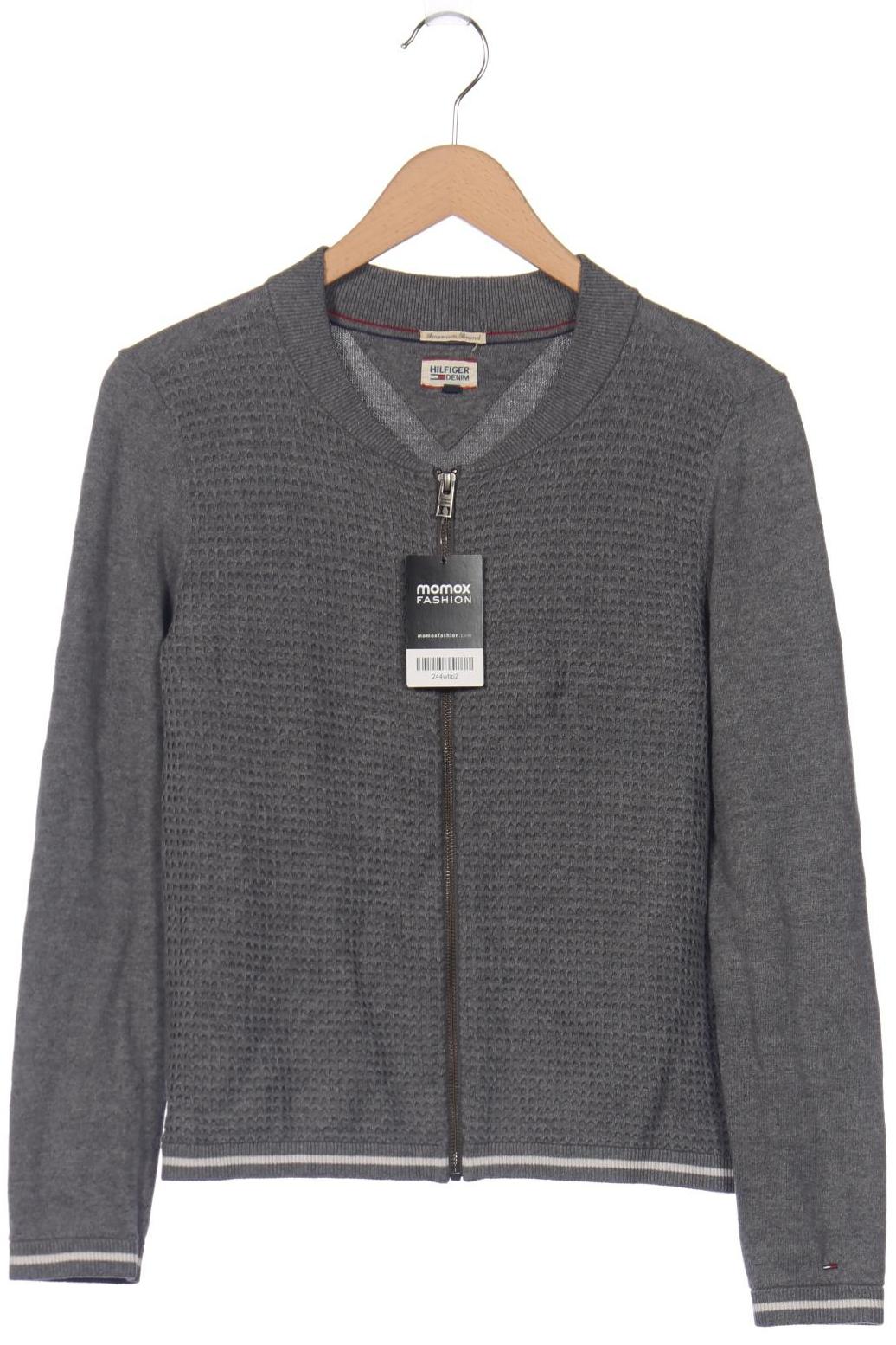 

Hilfiger Denim Damen Strickjacke, grau, Gr. 36