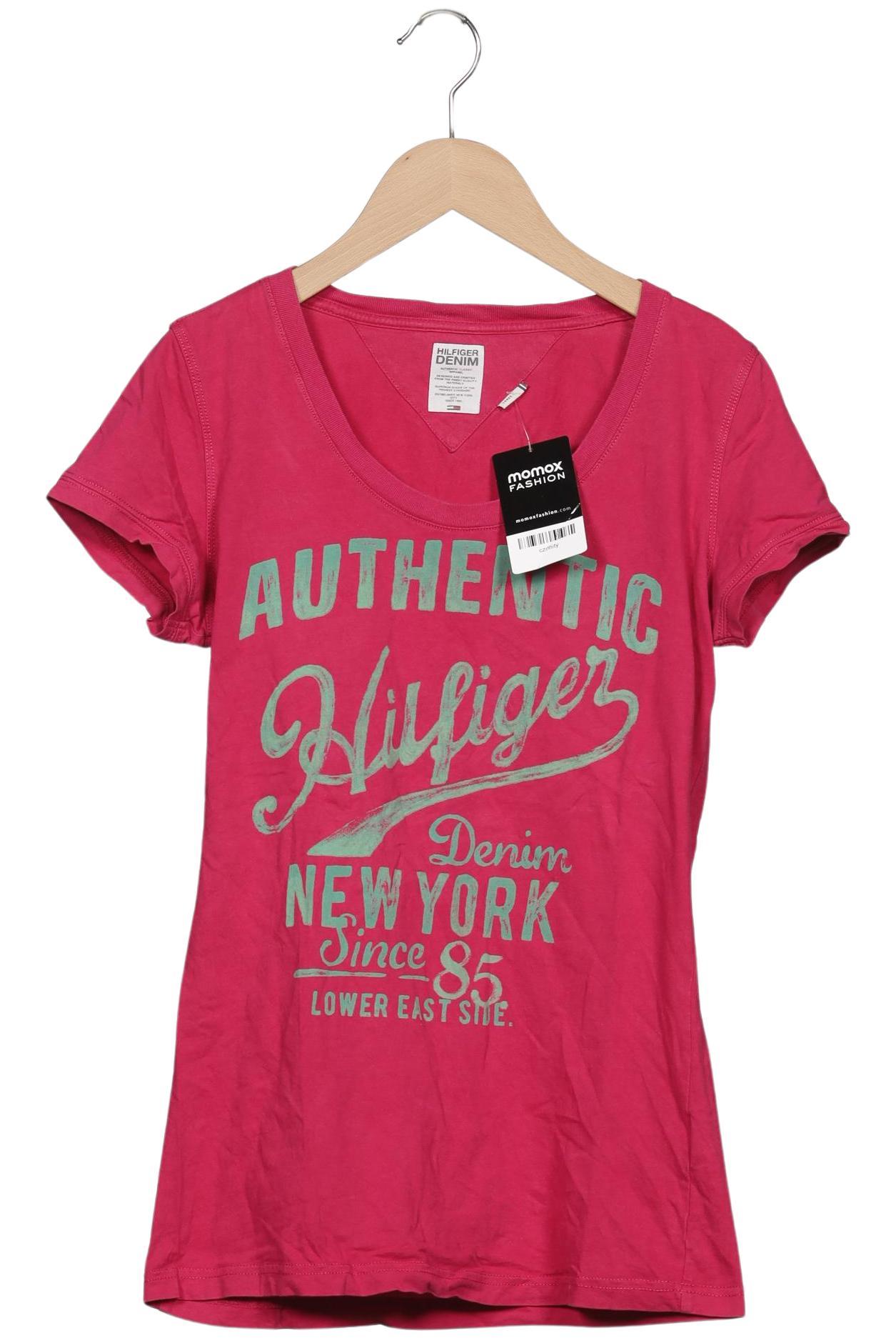 

Hilfiger Denim Damen T-Shirt, pink, Gr. 42