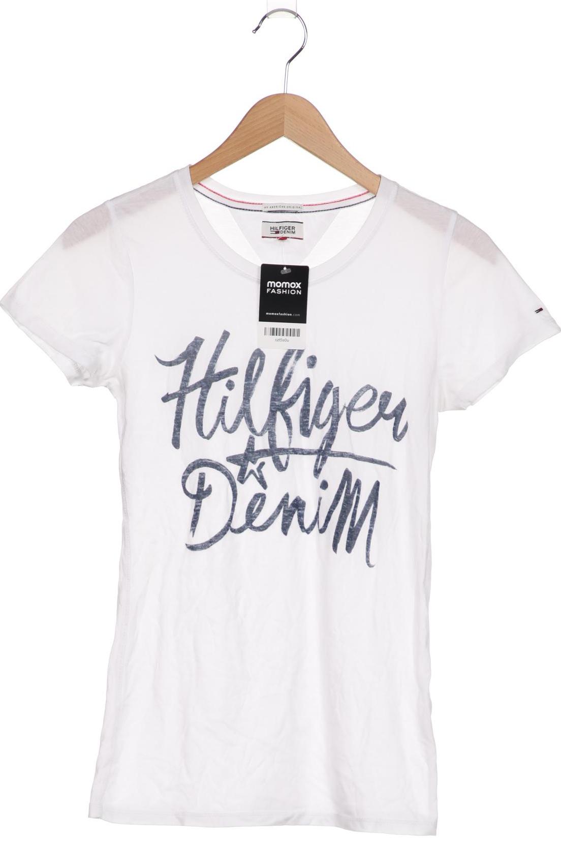 

HILFIGER DENIM Damen T-Shirt, weiß