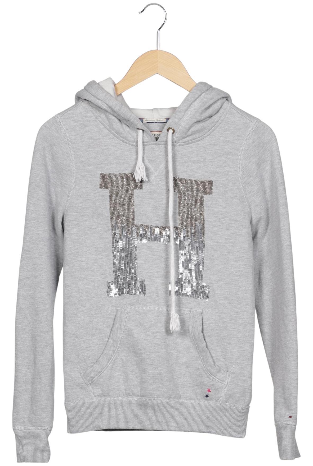 

Hilfiger Denim Damen Kapuzenpullover, grau, Gr. 36