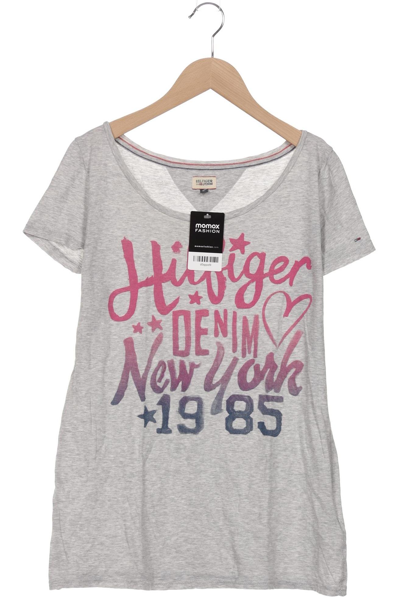 

Hilfiger Denim Damen T-Shirt, grau, Gr. 44
