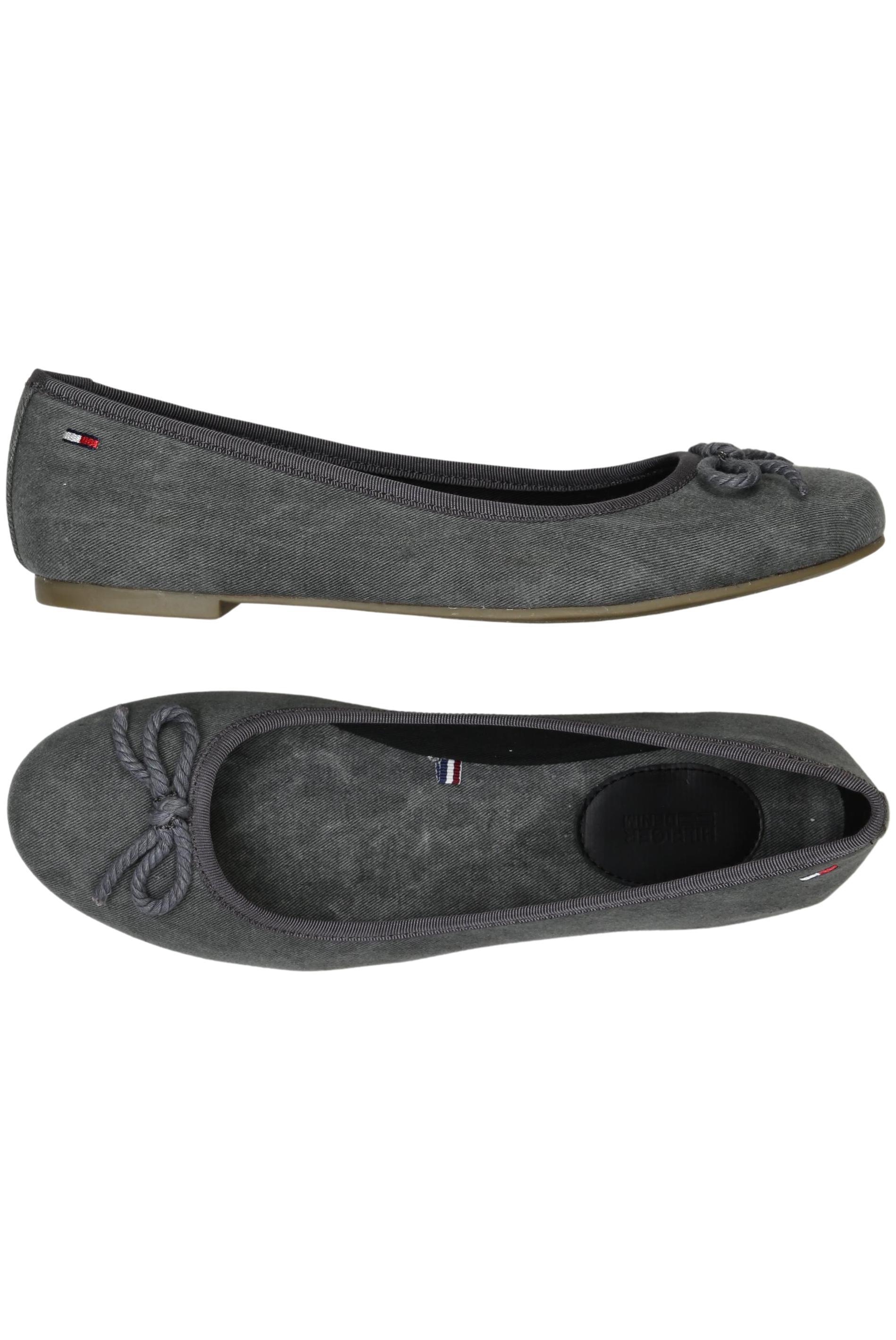 

Hilfiger Denim Damen Ballerinas, grau, Gr. 41