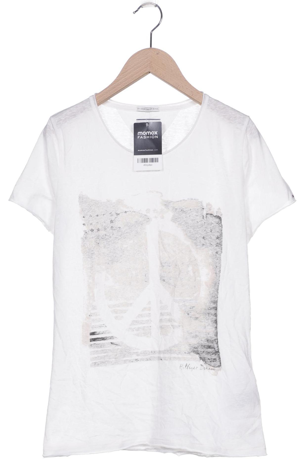 

HILFIGER DENIM Damen T-Shirt, weiß