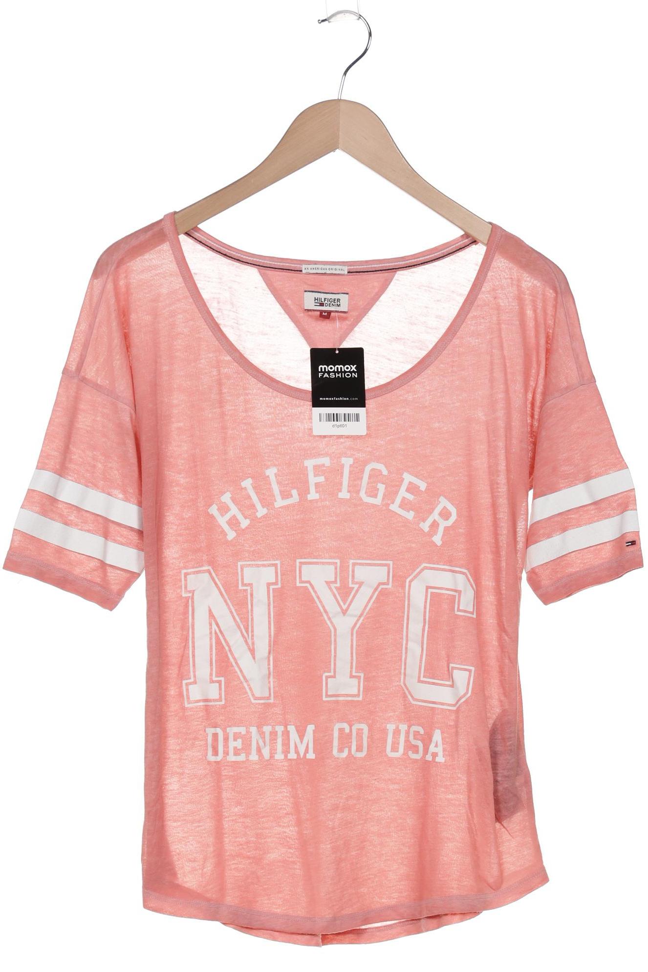 

Hilfiger Denim Damen T-Shirt, pink, Gr. 38