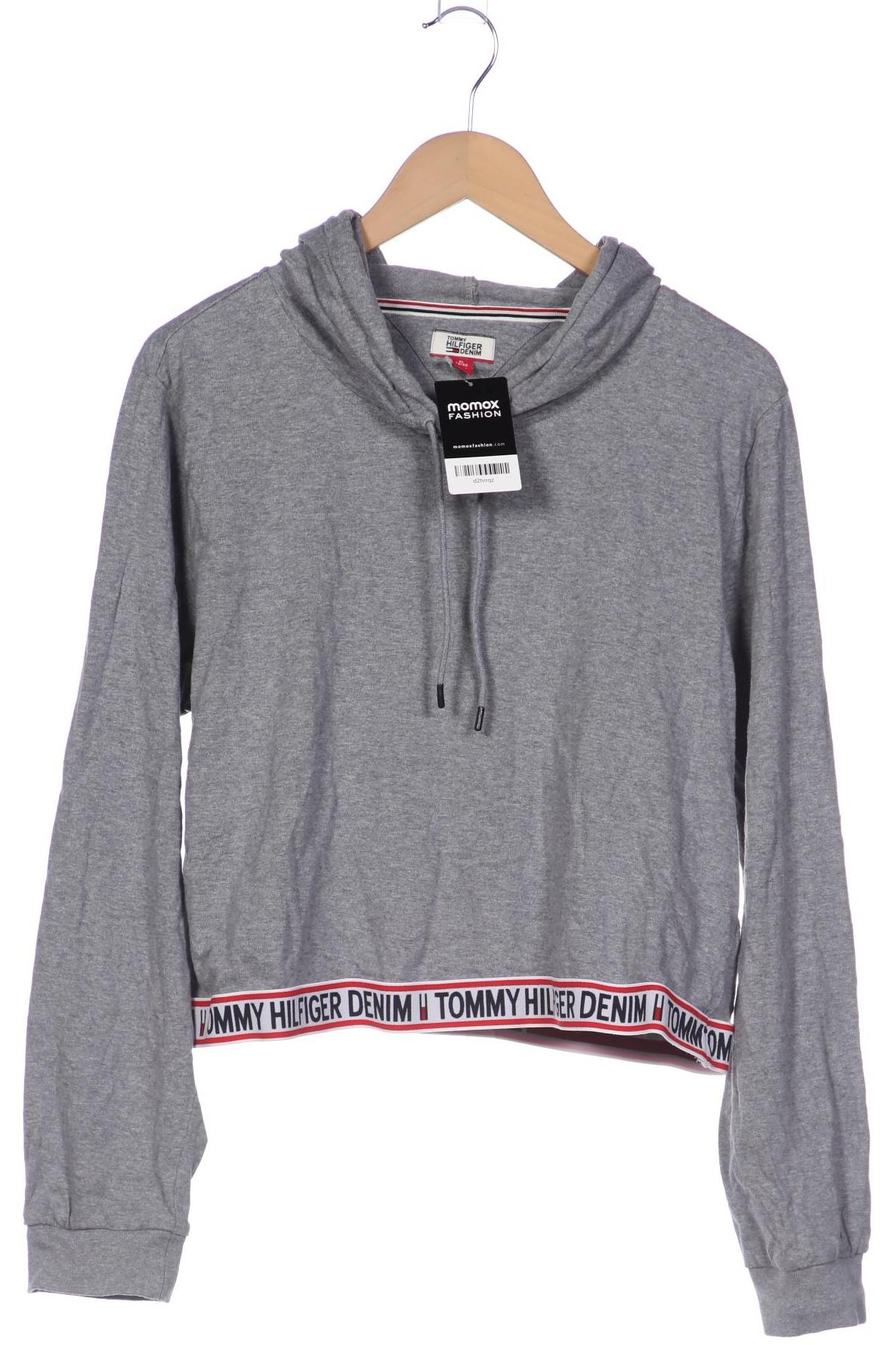 

Hilfiger Denim Damen Kapuzenpullover, grau, Gr. 44