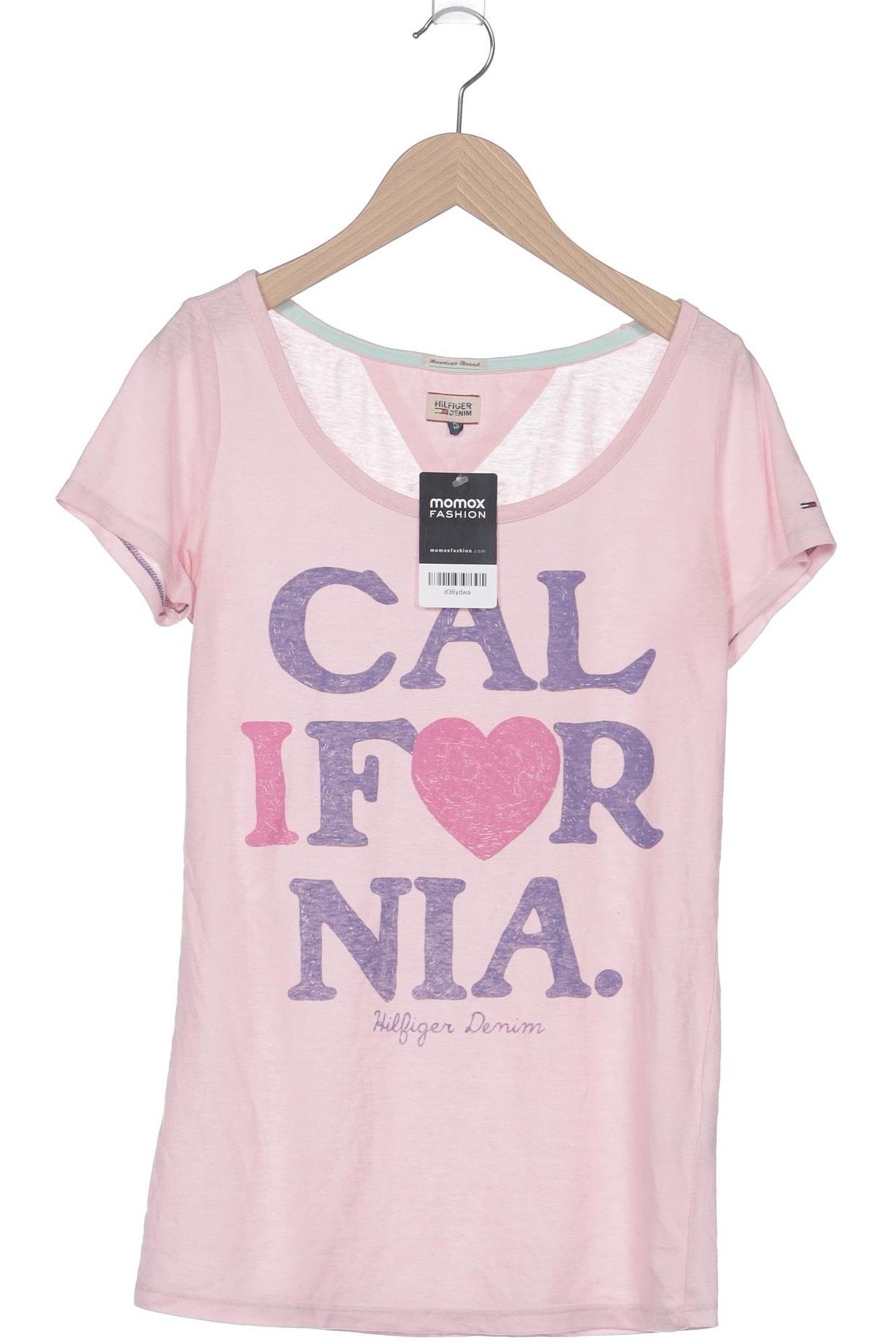 

Hilfiger Denim Damen T-Shirt, pink, Gr. 38