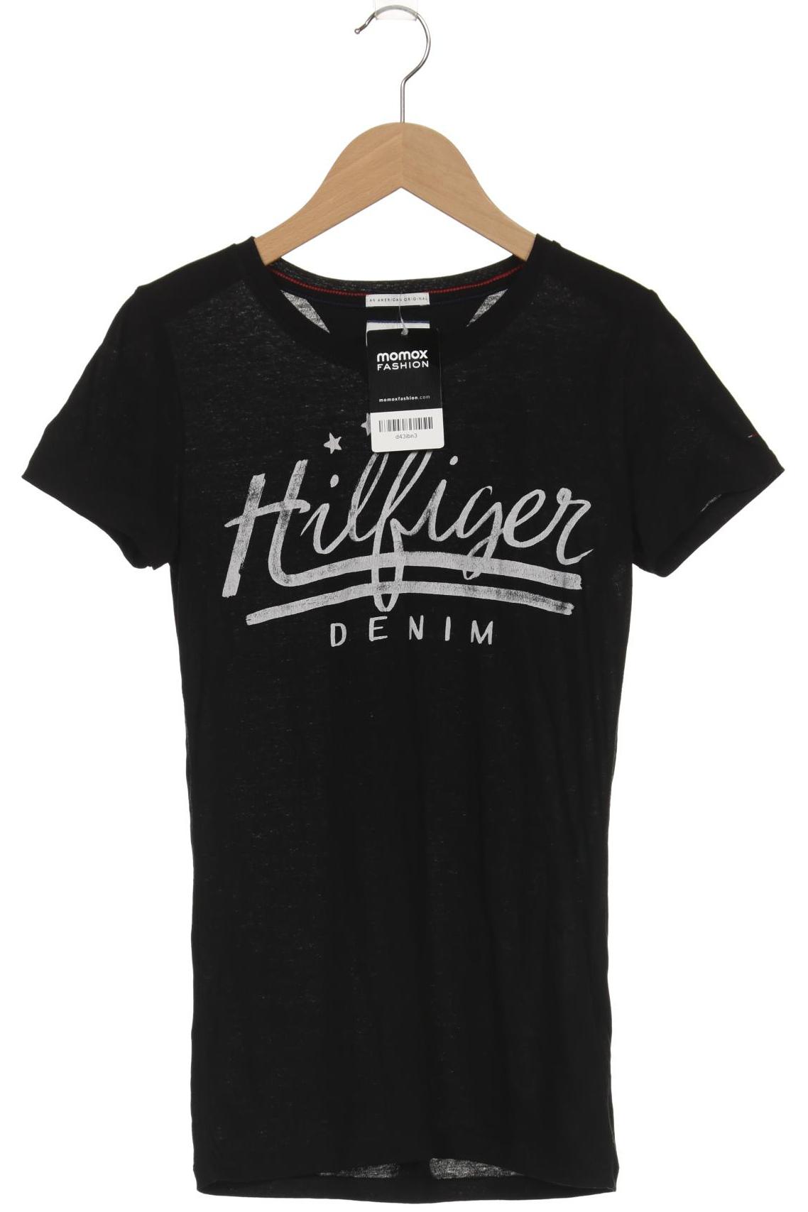 

HILFIGER DENIM Damen T-Shirt, schwarz