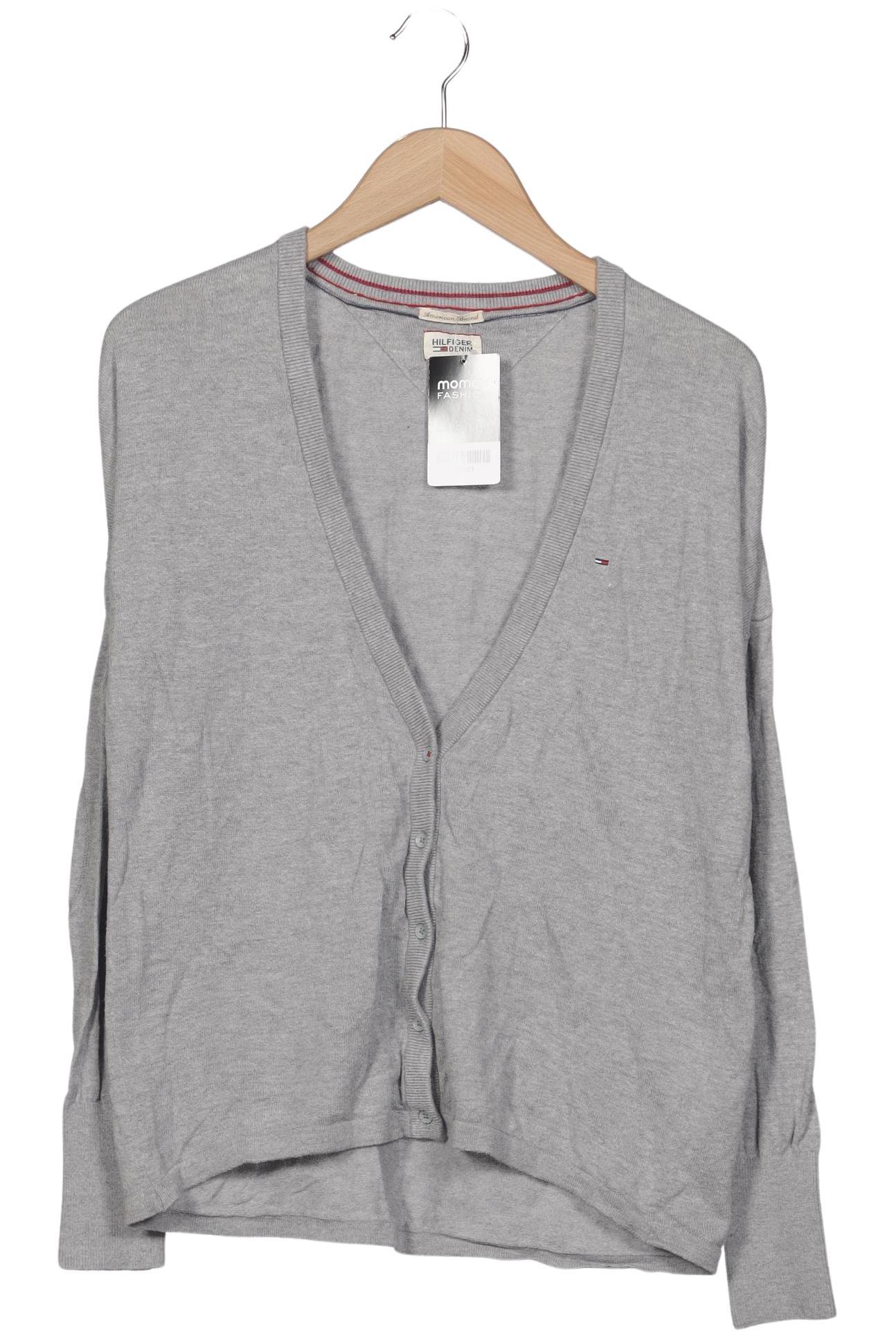 

Hilfiger Denim Damen Strickjacke, grau, Gr. 38