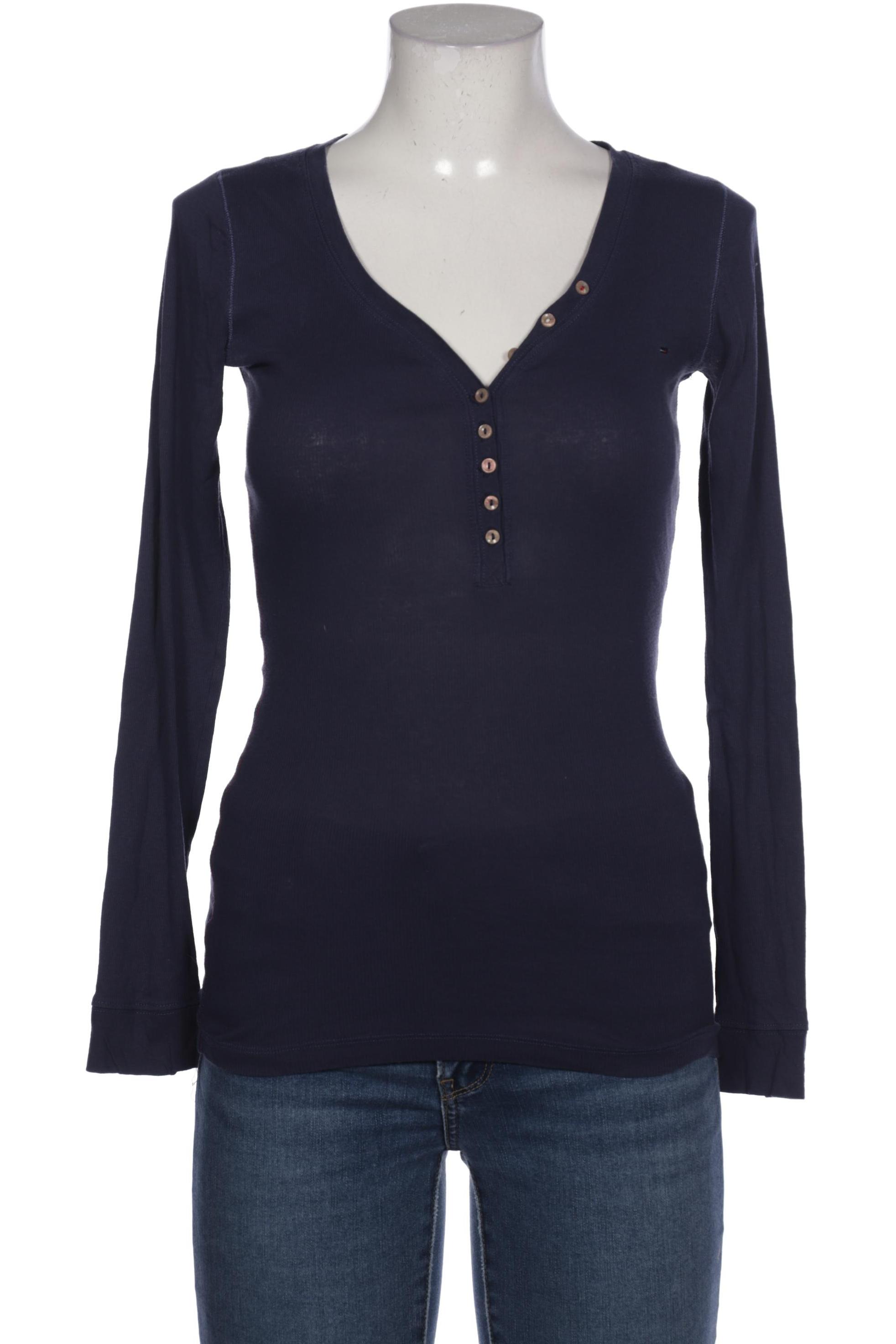 

HILFIGER DENIM Damen Langarmshirt, marineblau