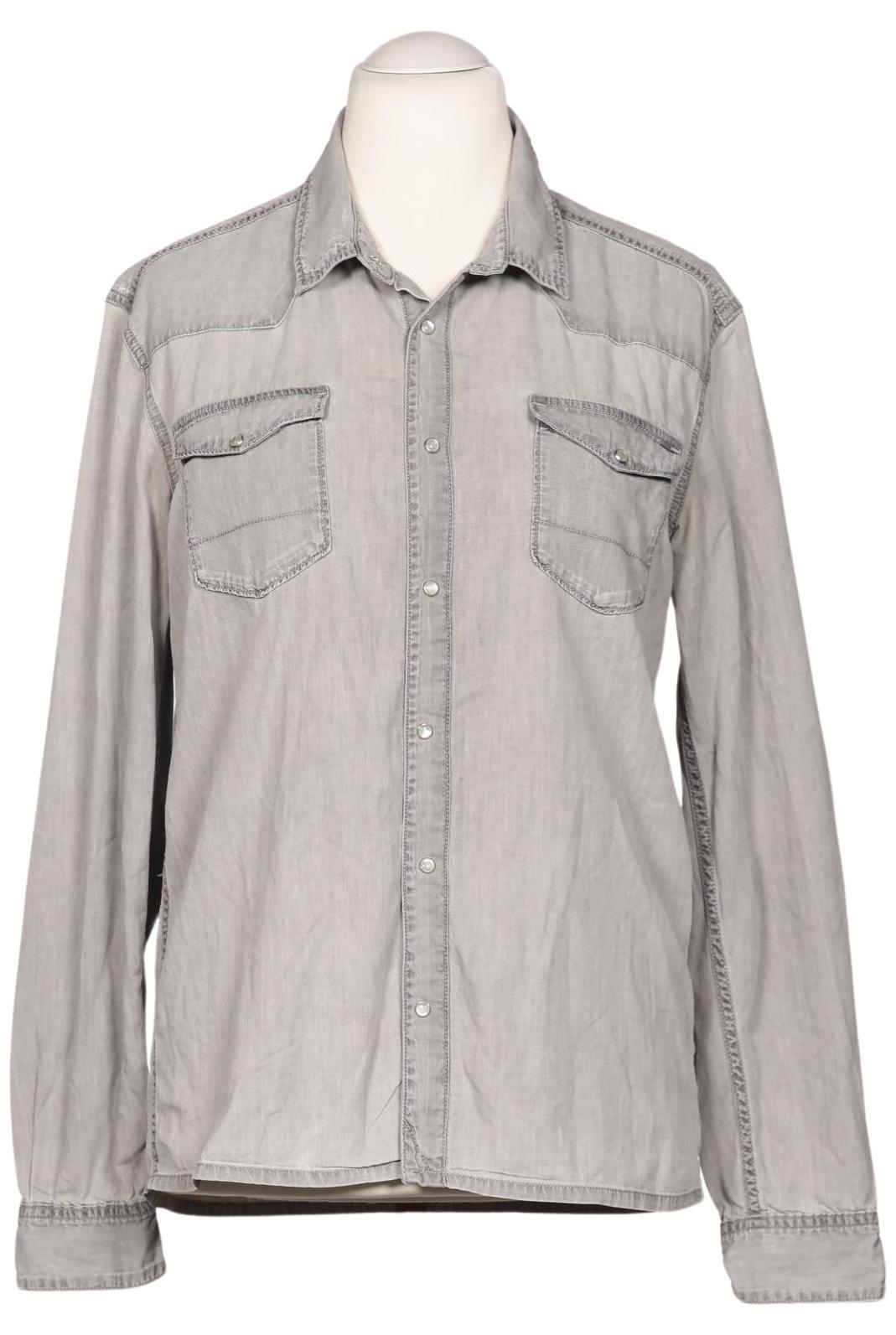 

Hilfiger Denim Damen Bluse, grau, Gr. 38