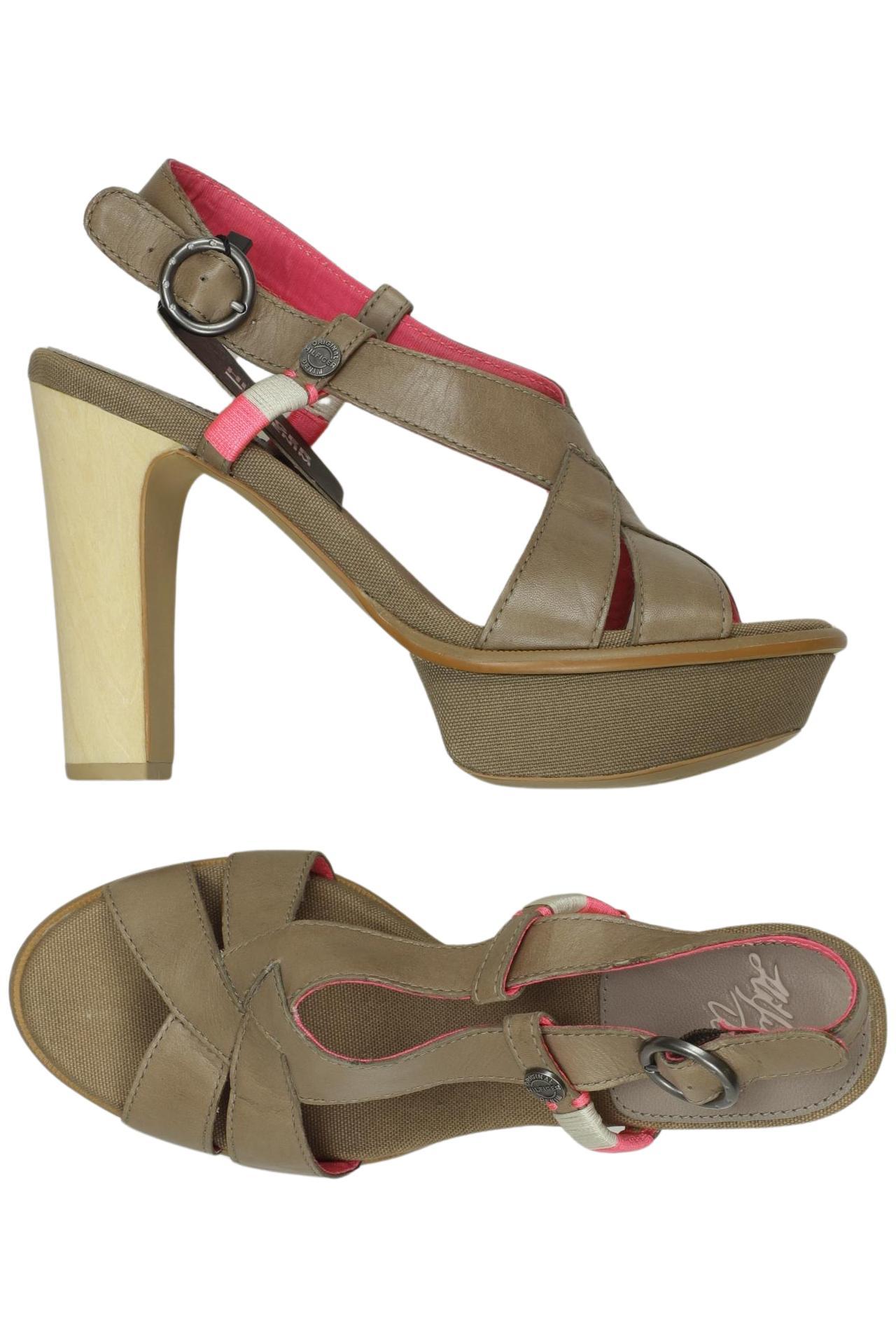 

Hilfiger Denim Damen Sandale, braun, Gr. 39