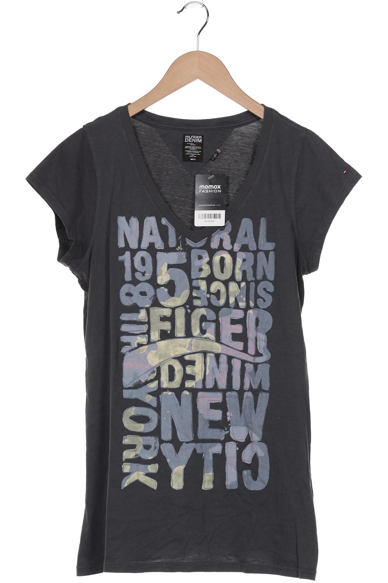 

Hilfiger Denim Damen T-Shirt, grau, Gr. 44