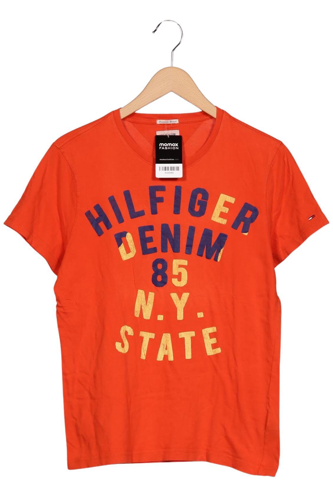 

Hilfiger Denim Damen T-Shirt, orange, Gr. 36