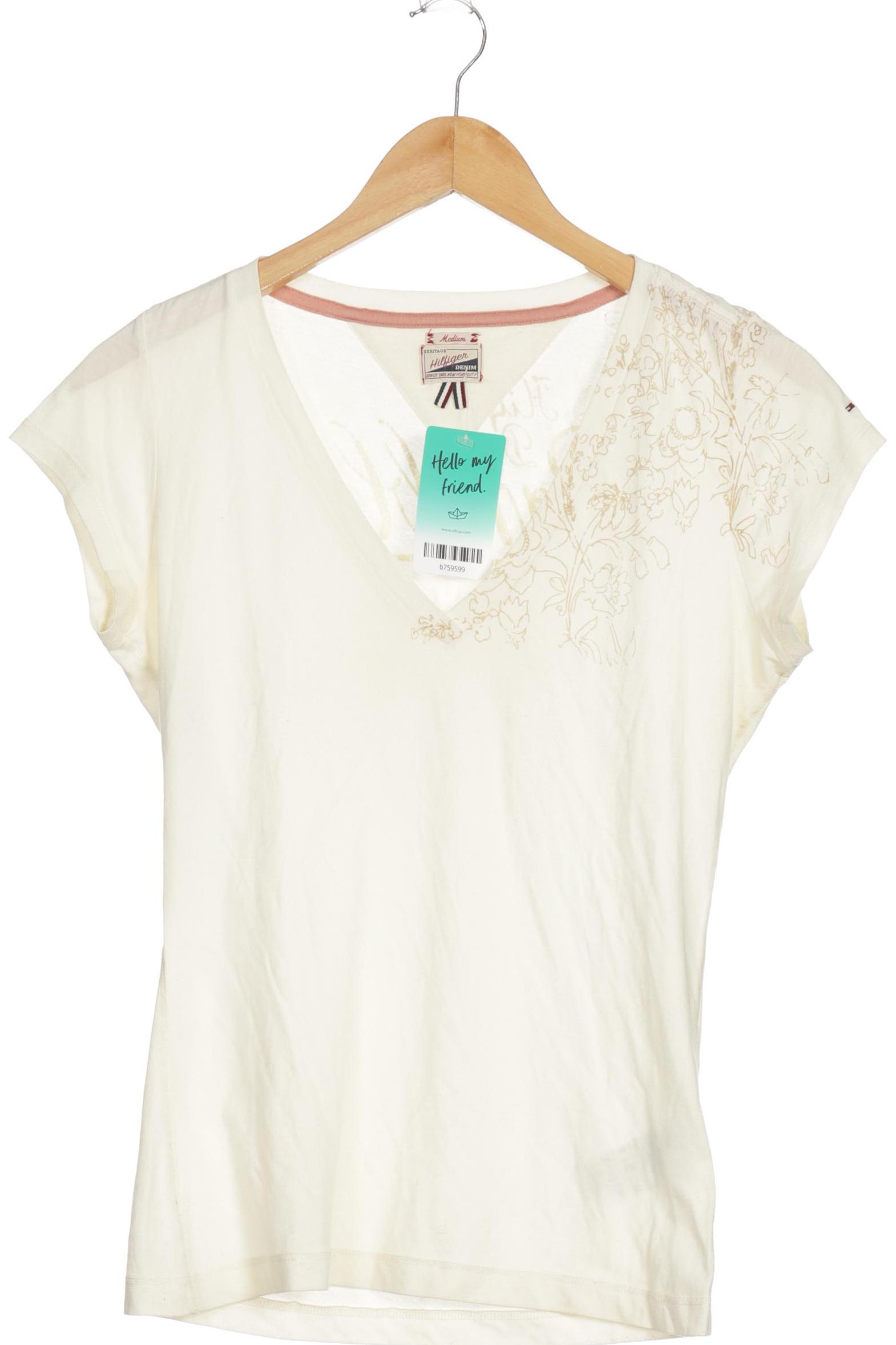 

Hilfiger Denim Damen T-Shirt, beige, Gr. 38